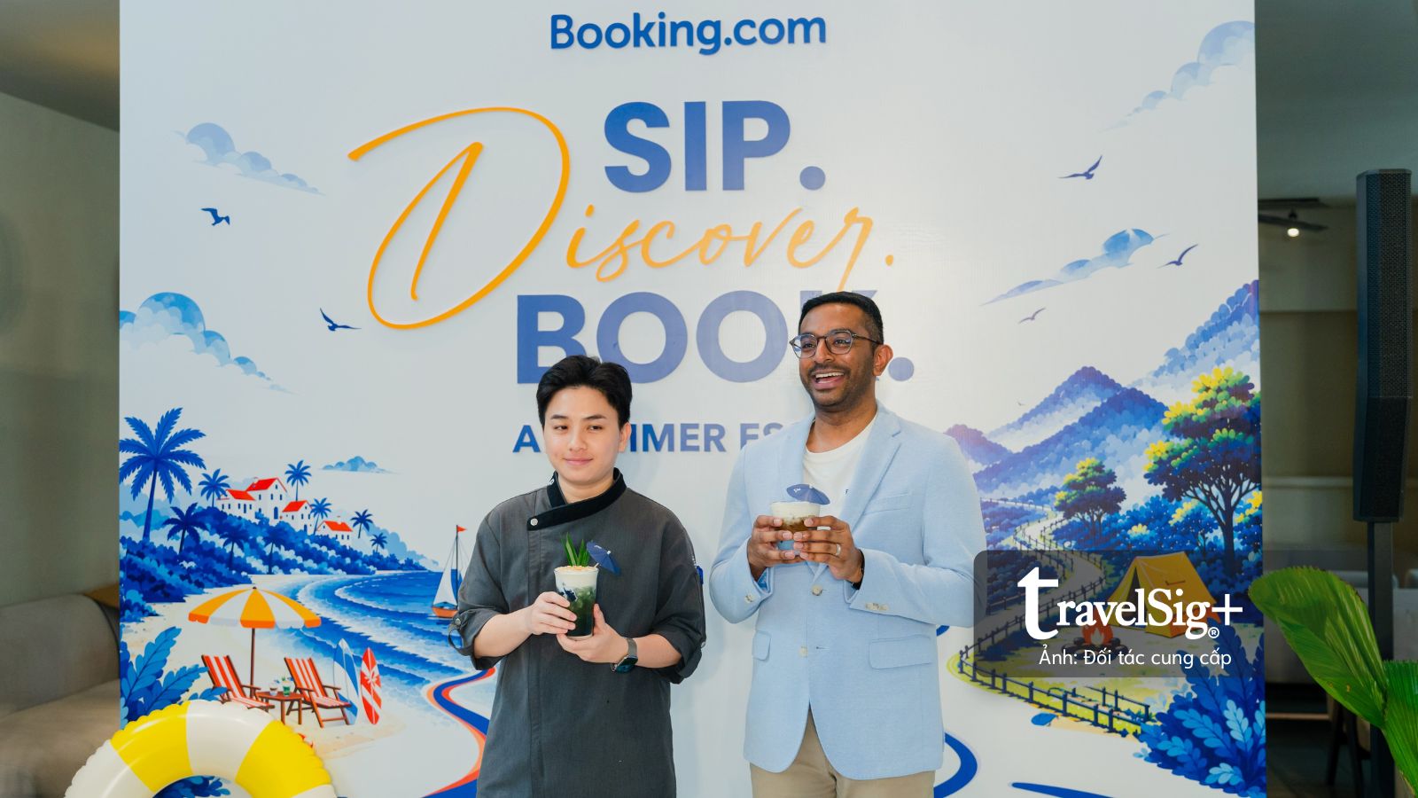 Đằng sau pop-up cà phê của Booking.com là câu chuyện về cảm hứng du lịch