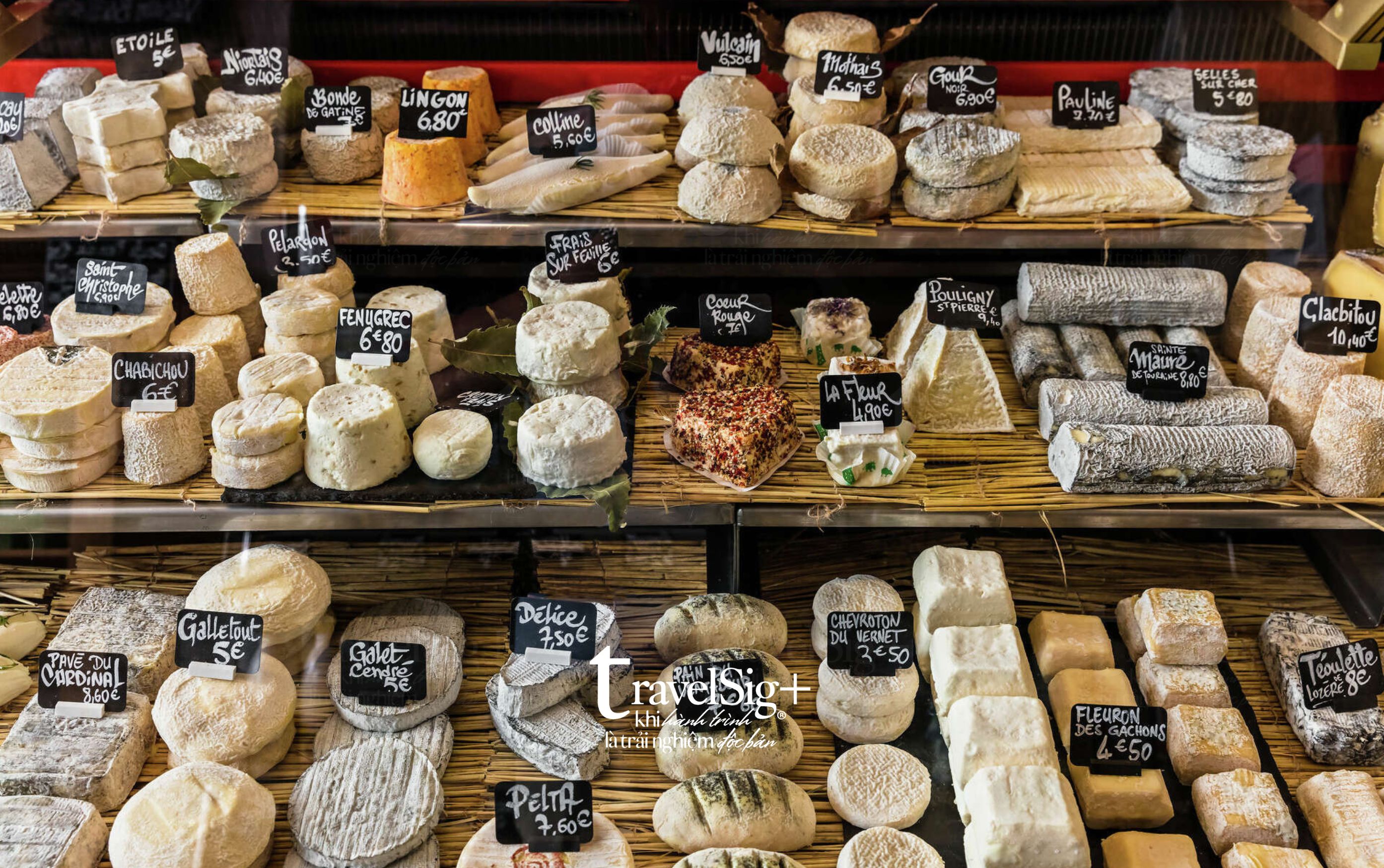 Fromagerie Quatrehomme – thiên đường của phô mai Pháp