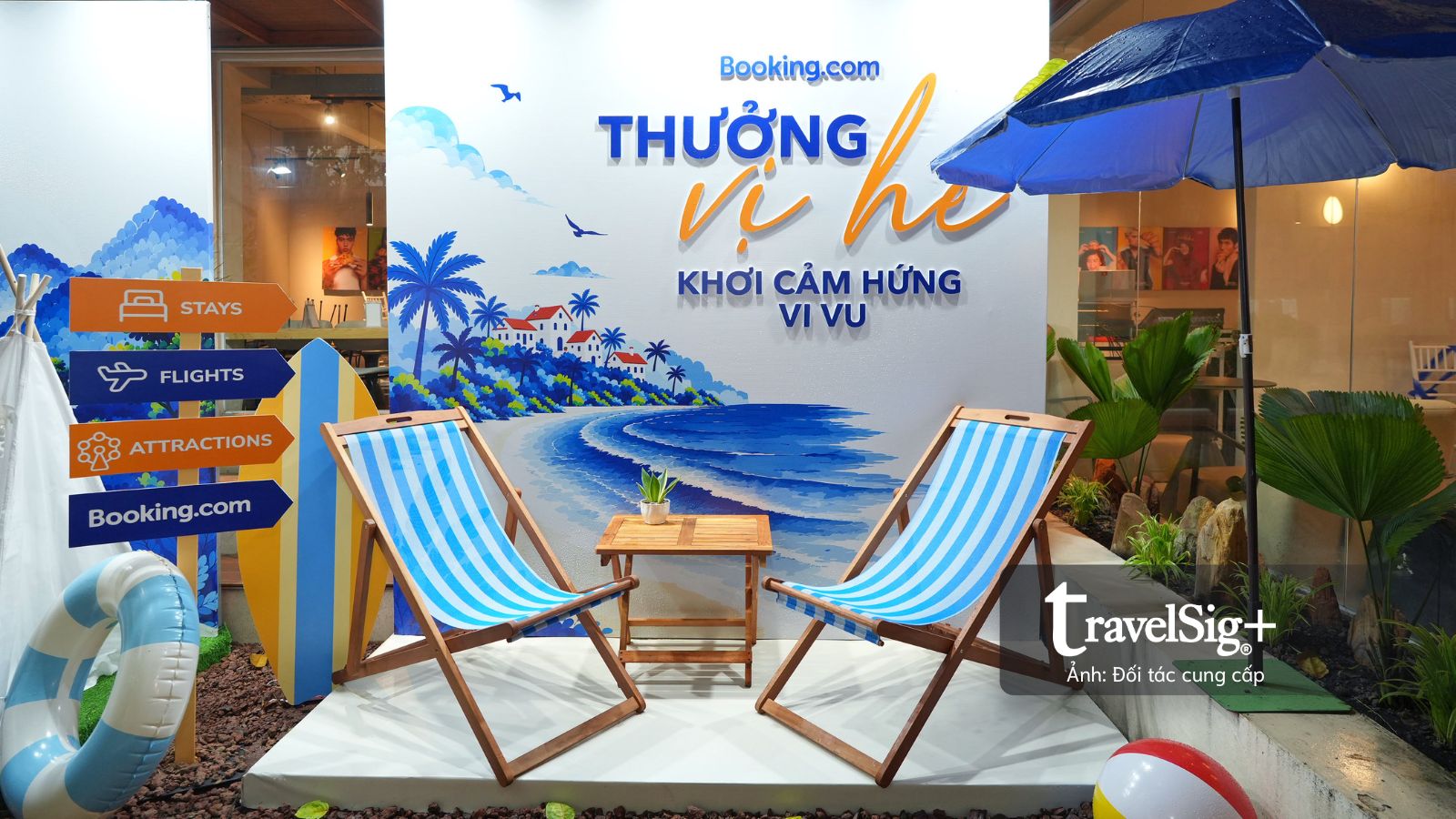 Đằng sau pop-up cà phê của Booking.com là câu chuyện về cảm hứng du lịch