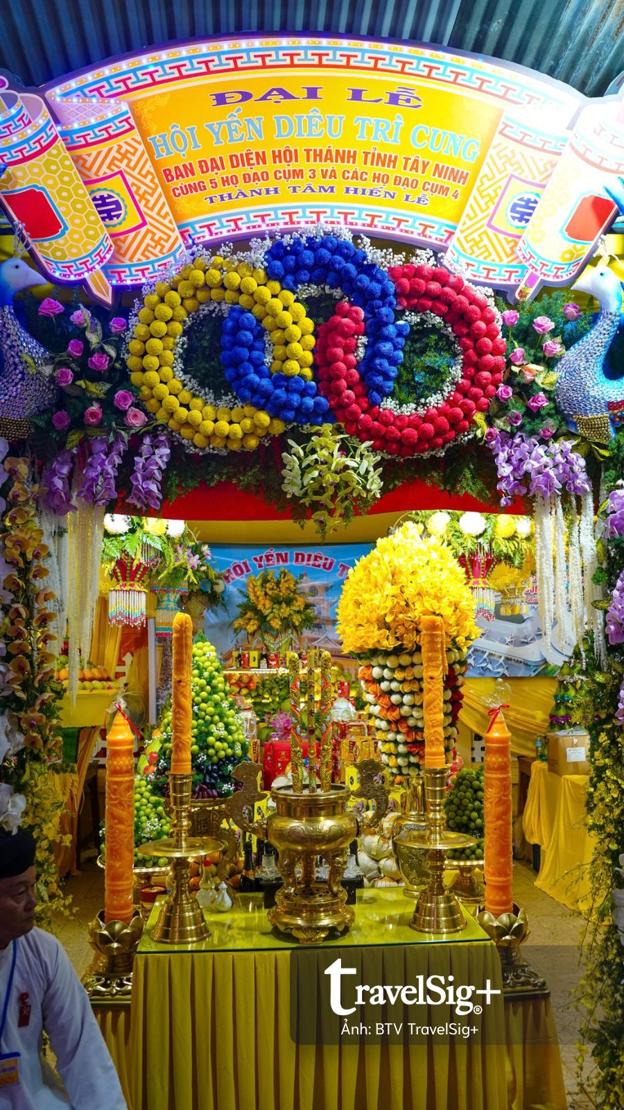 Trước Rằm tháng Tám, Tòa Thánh Tây Ninh đã vào mùa Hội Yến