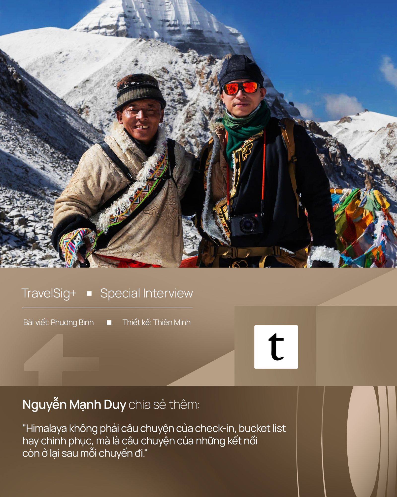 Nguyễn Mạnh Duy: Đến Himalaya vì Everest, ở lại vì một nền văn hóa