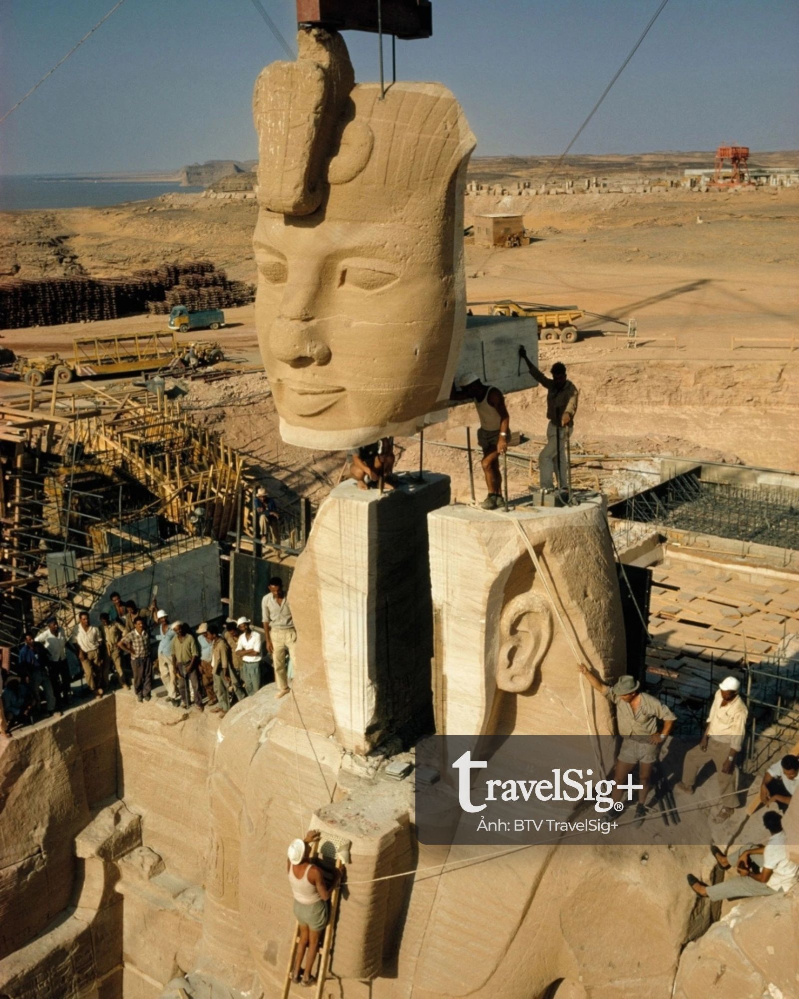 Abu Simbel - “kỳ tích di dời” cứu sống di sản giữa sa mạc Ai Cập