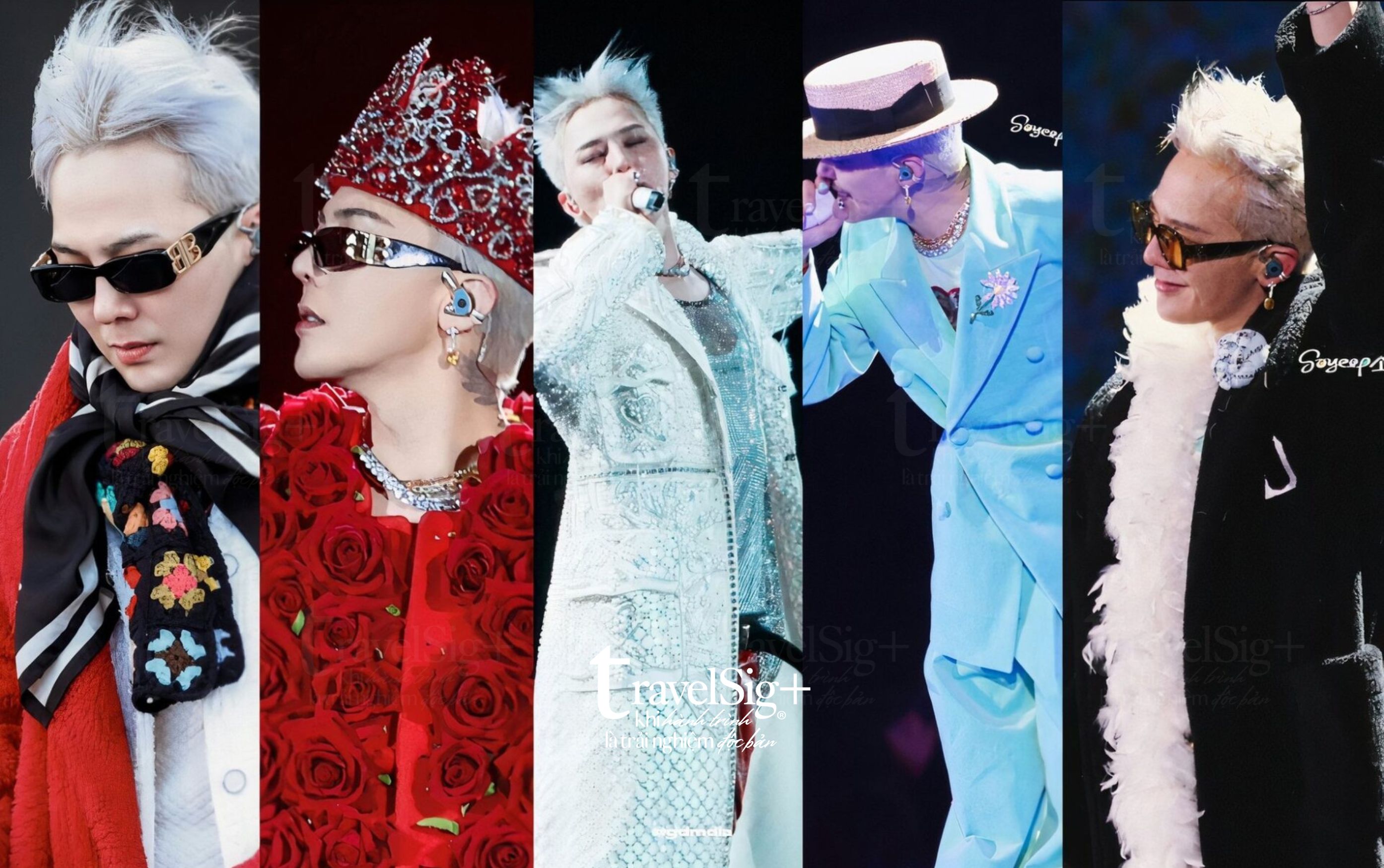 Bông cúc khuyết cánh - biểu tượng nổi loạn đầy thi vị của G-Dragon
