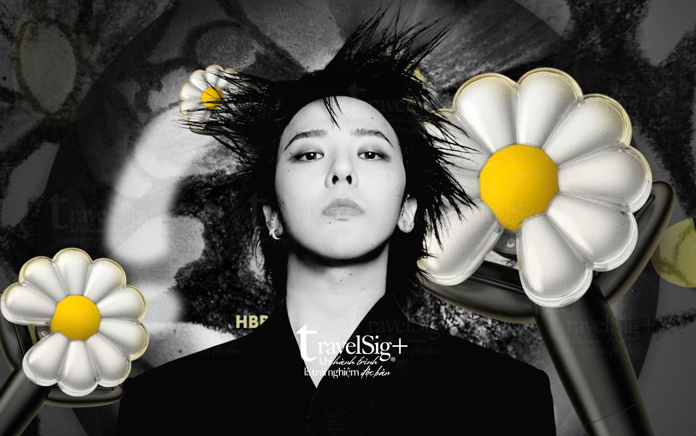 Bông cúc khuyết cánh - biểu tượng nổi loạn đầy thi vị của G-Dragon
