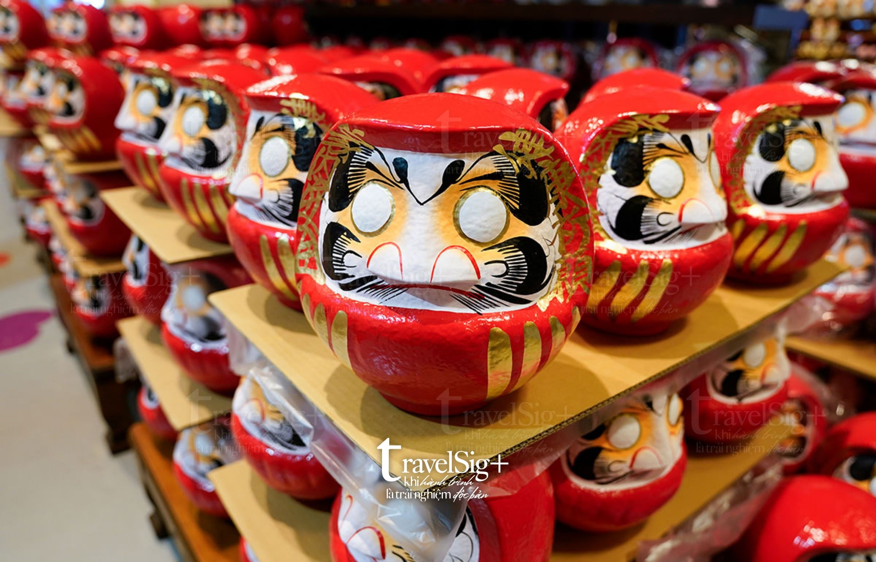 Búp bê Daruma, biểu tượng của may mắn và kiên trì ở Nhật Bản