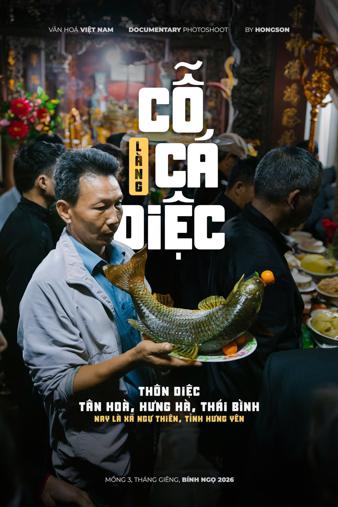 Cỗ cá làng Diệc: Mâm cỗ “đúng phép” của miền quê Thái Bình