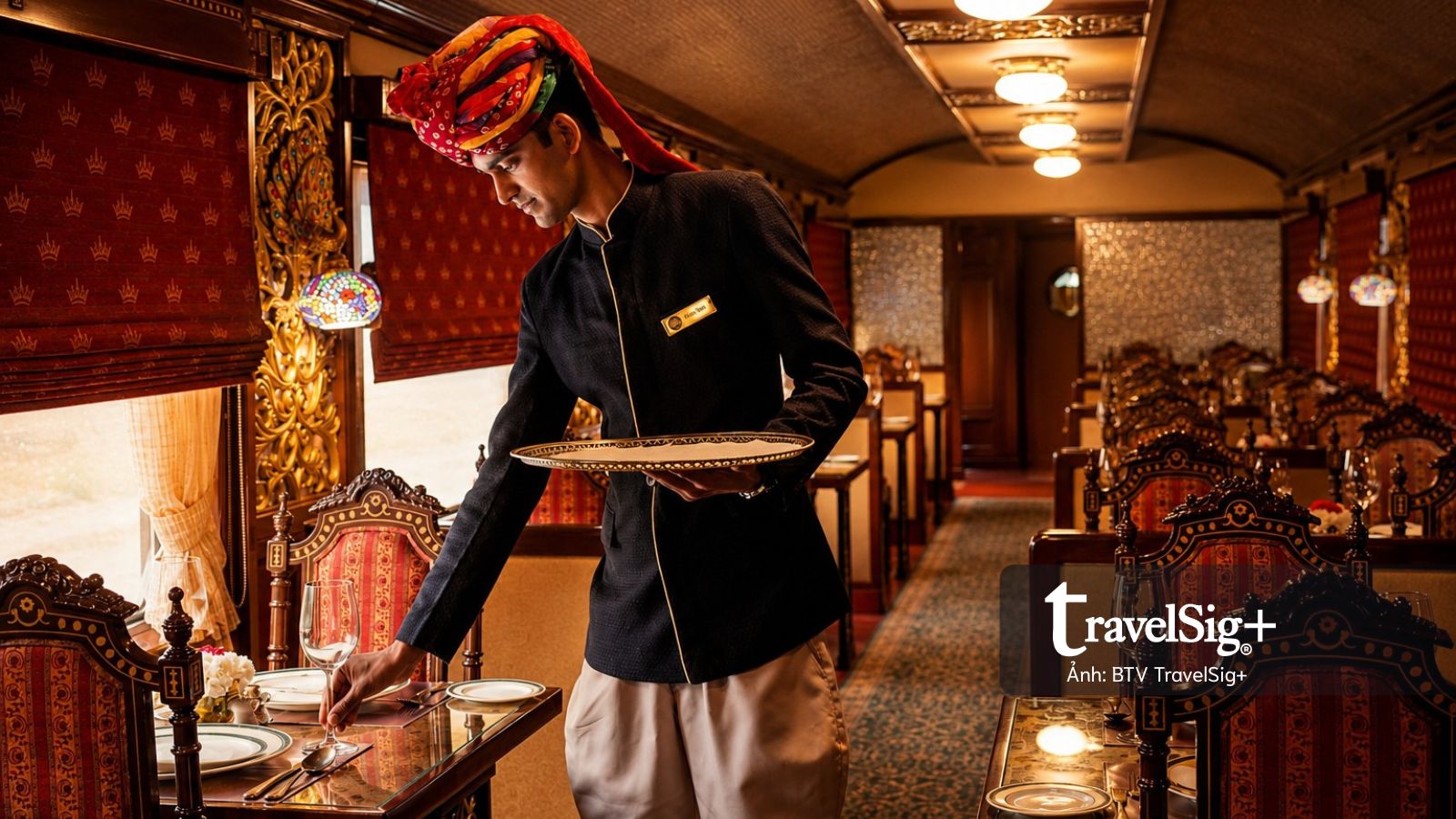 Có gì trong Maharajas’ Express - Chuyến tàu xa hoa vận hành như một sân khấu hoàng gia