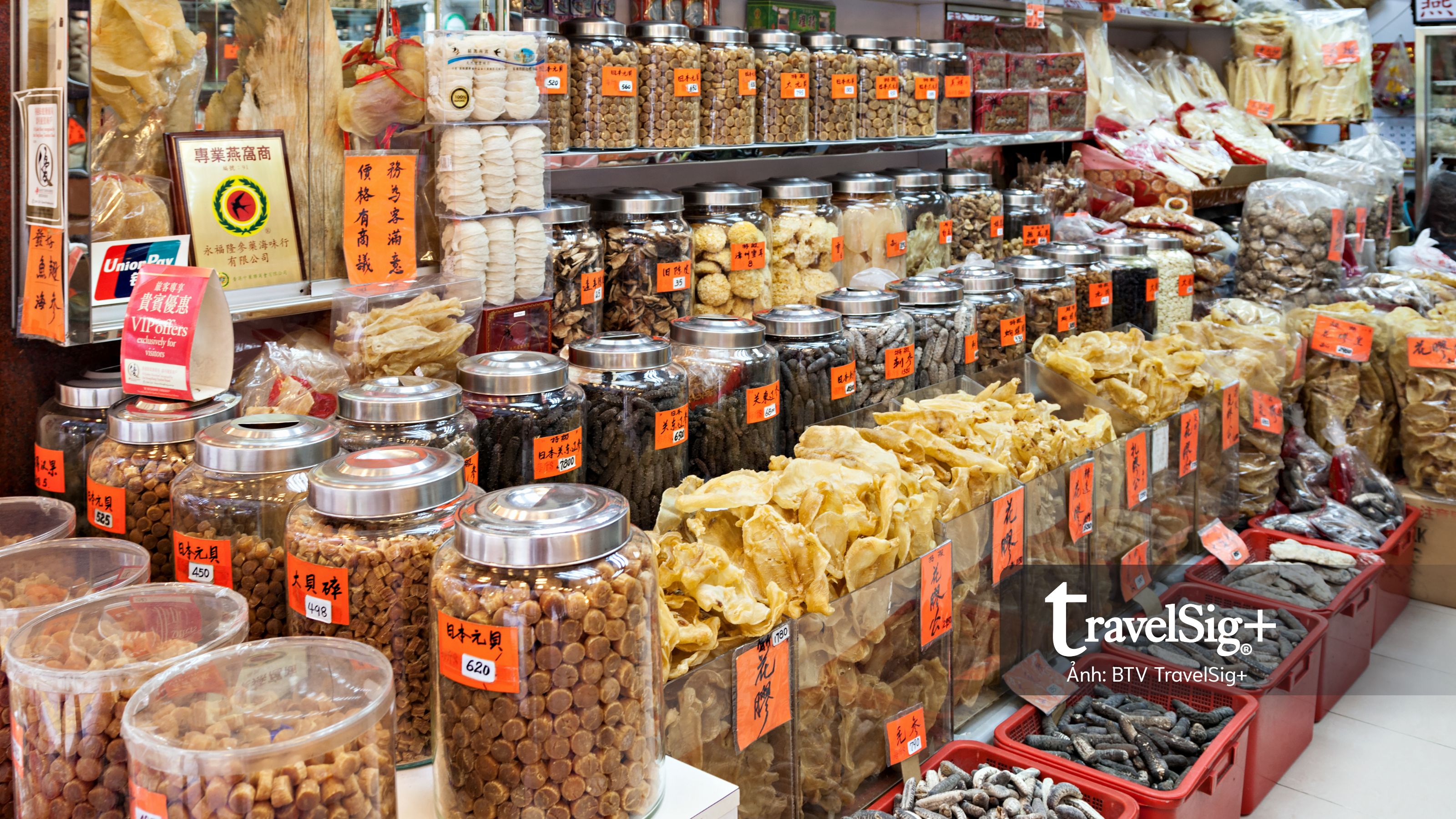 Con đường “hải vị” Hong Kong