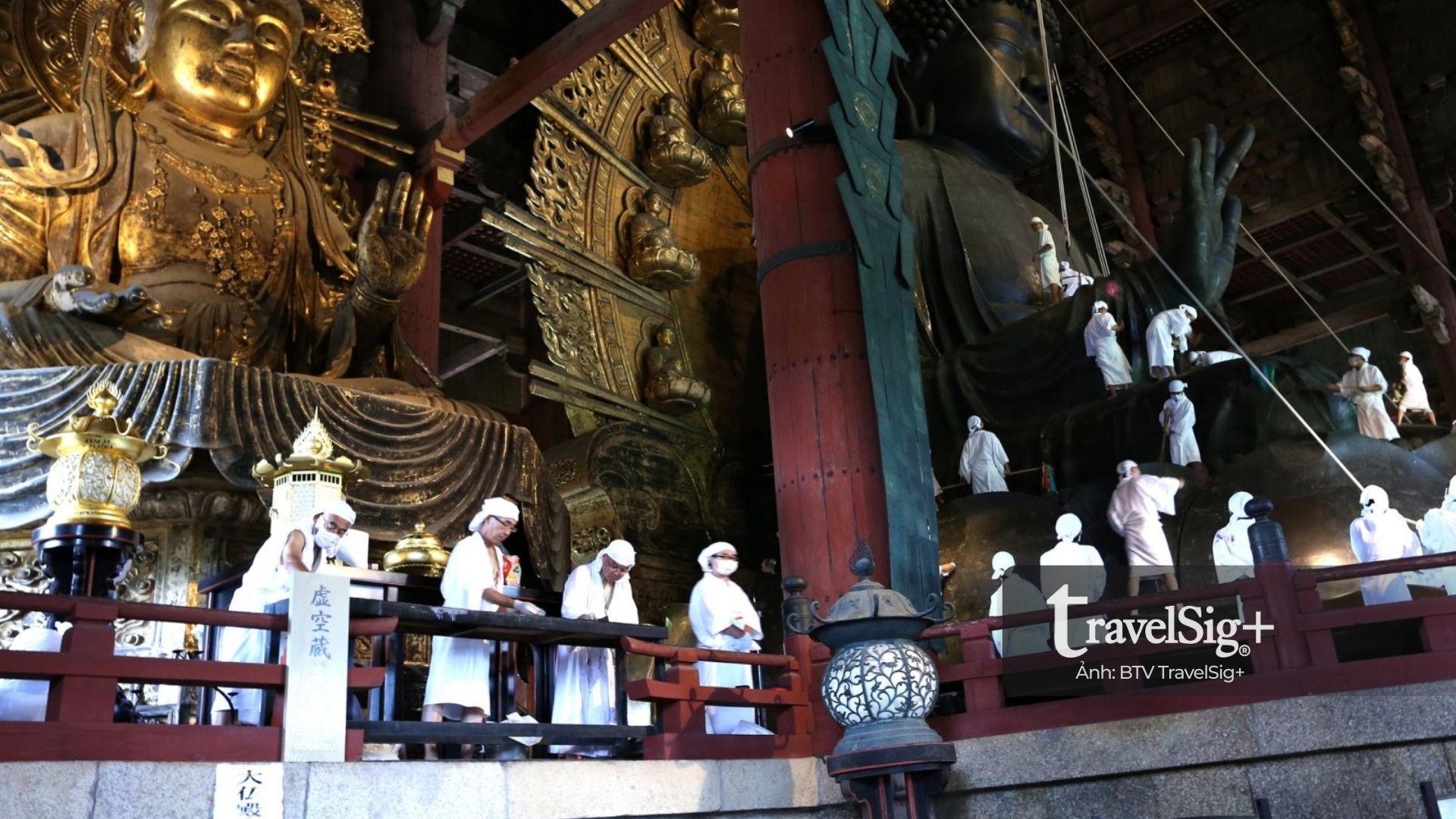 Đại Phật Tōdai-ji: Nghi lễ Ominugui và khởi đầu mùa Obon