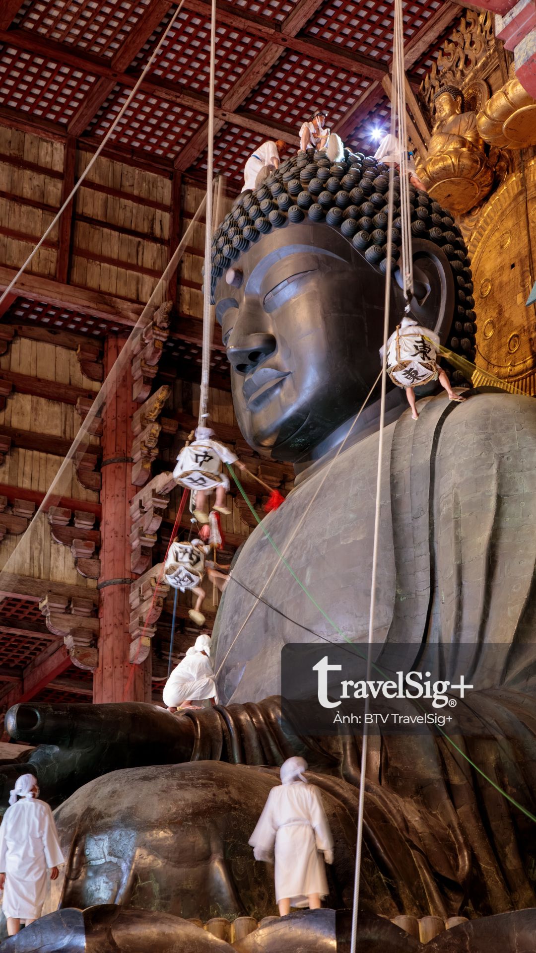 Đại Phật Tōdai-ji: Nghi lễ Ominugui và khởi đầu mùa Obon