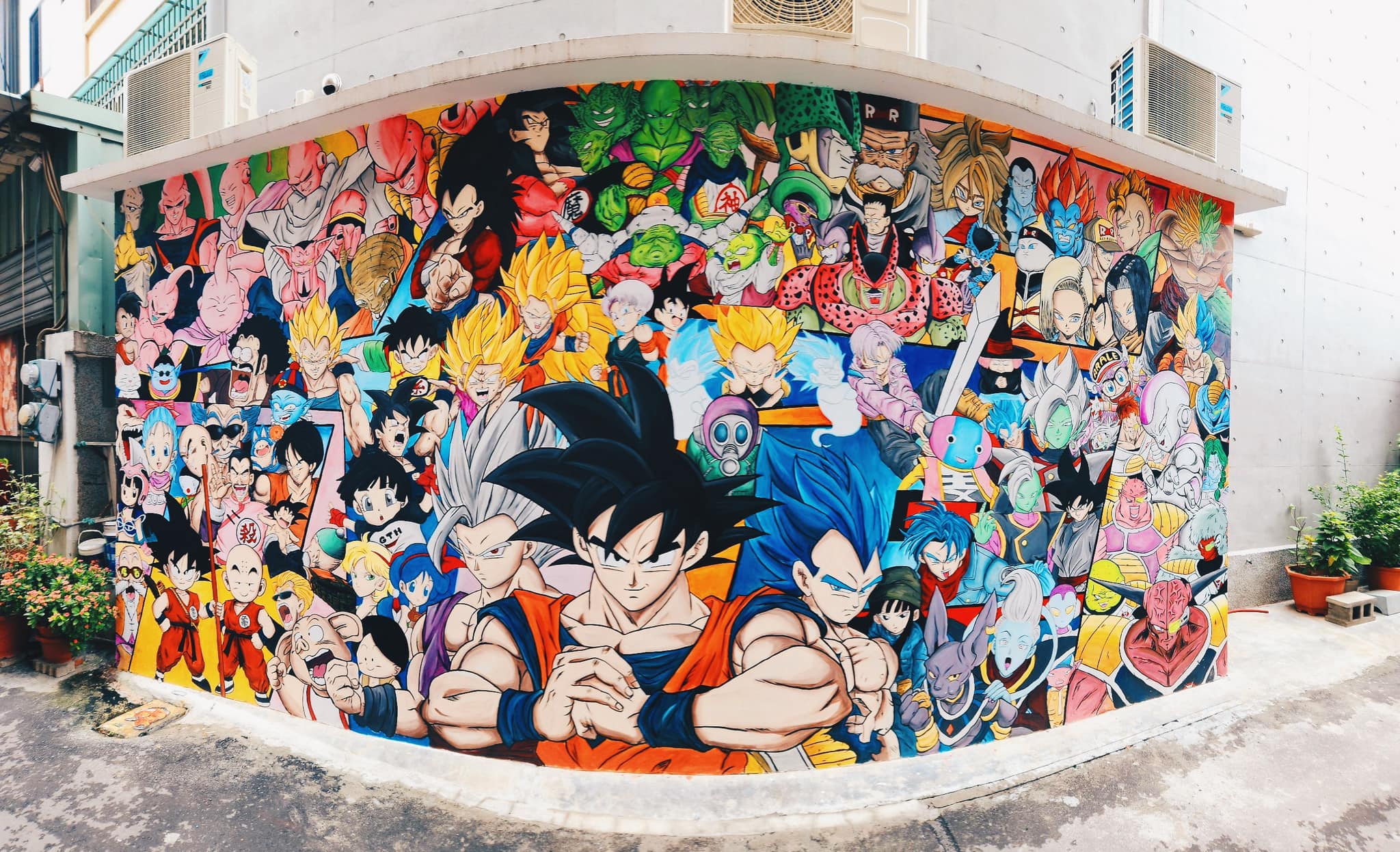 Ghé thăm 'Painted Animation Lane' ở Đài Trung, thiên đường anime giữa lòng Đài Loan