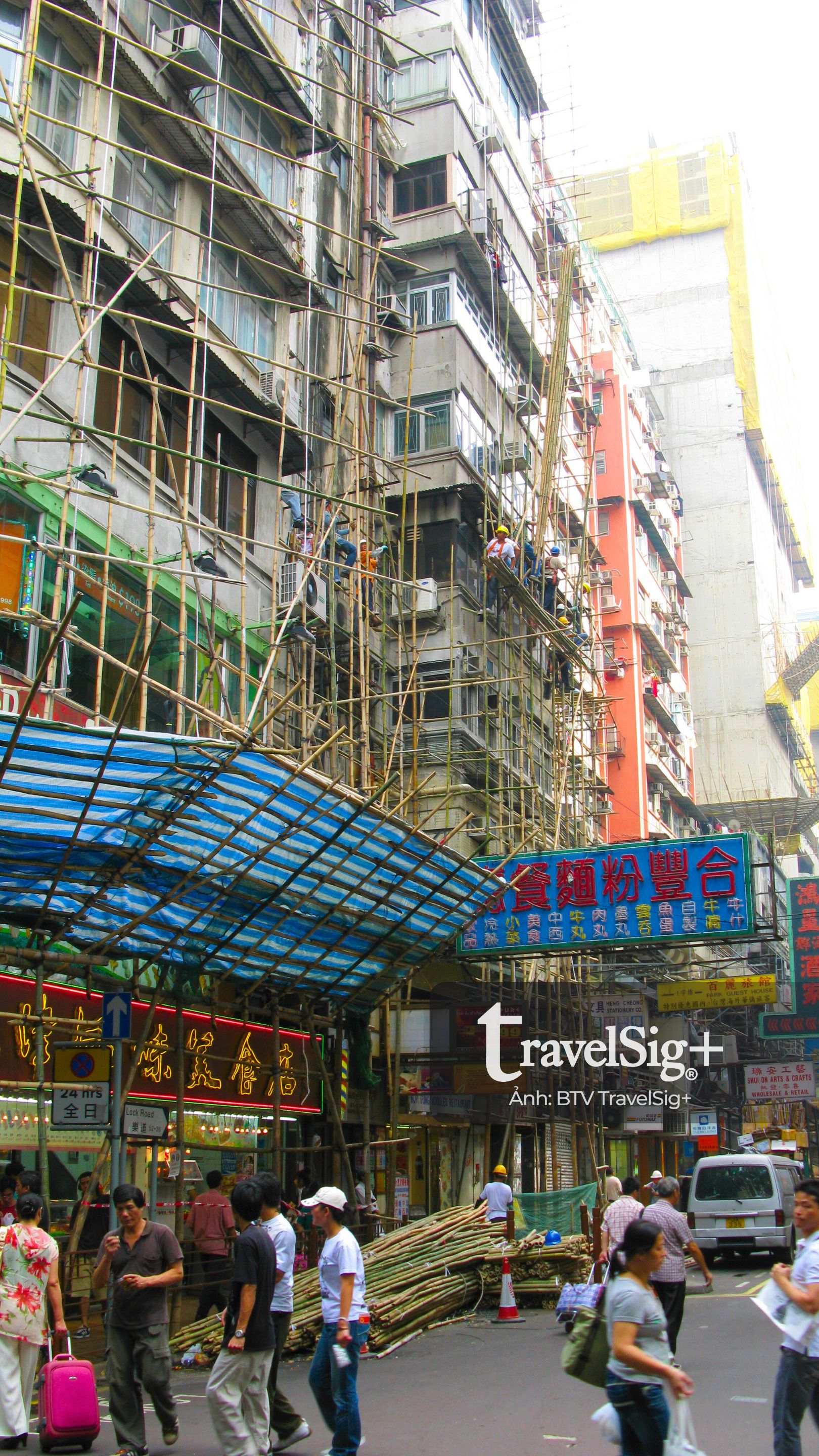 Giàn giáo tre Hong Kong - sức sống truyền thống giữa rừng thép