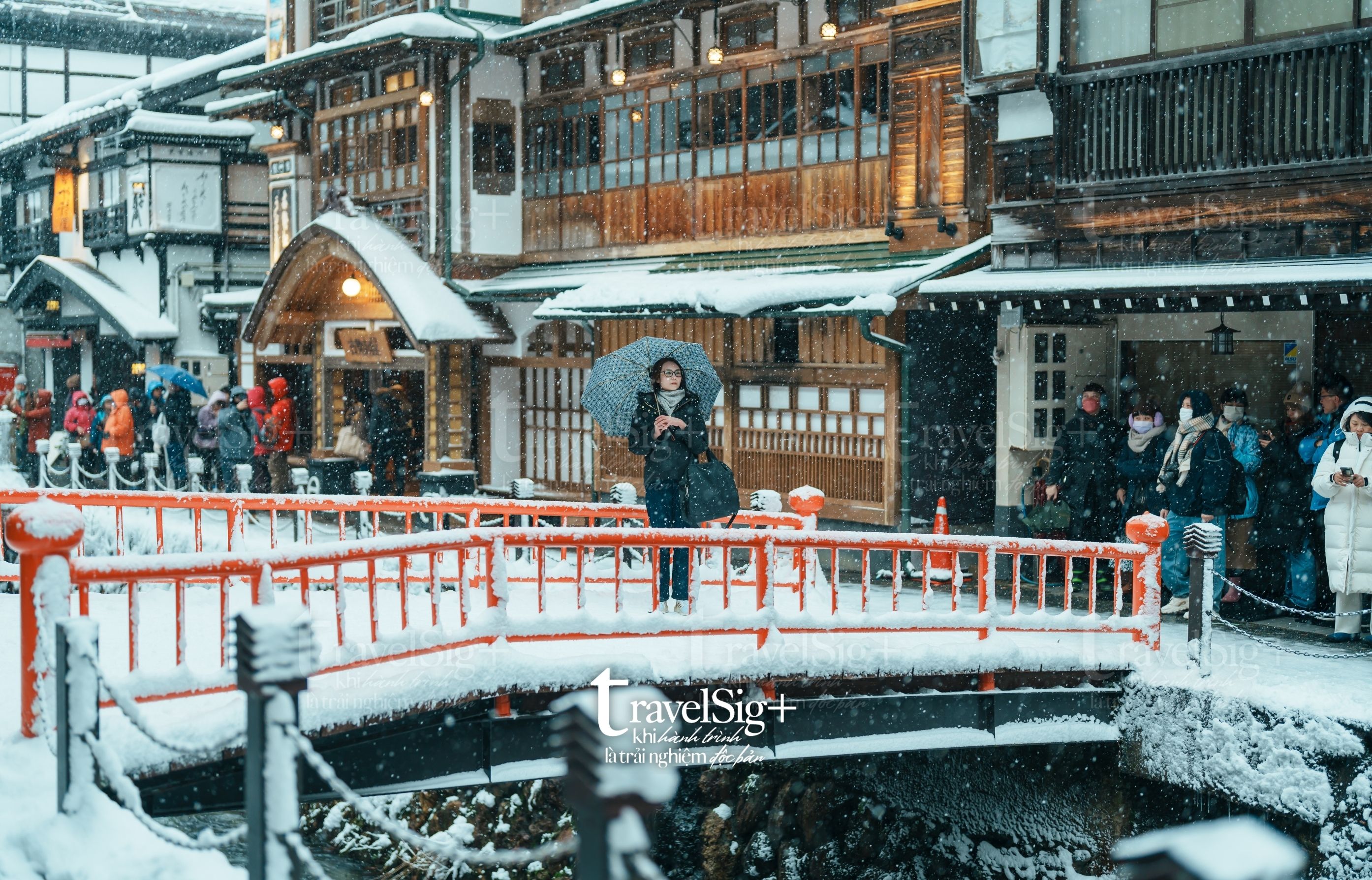 Ginzan Onsen, thiên đường mùa đông huyền thoại