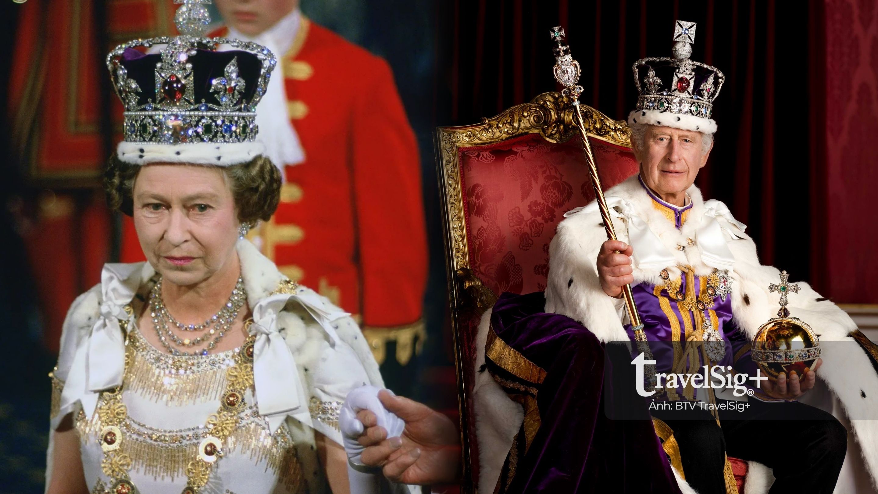 Hai vương miện của Hoàng gia Anh – khi quyền lực được đội lên bằng vàng và ánh sáng