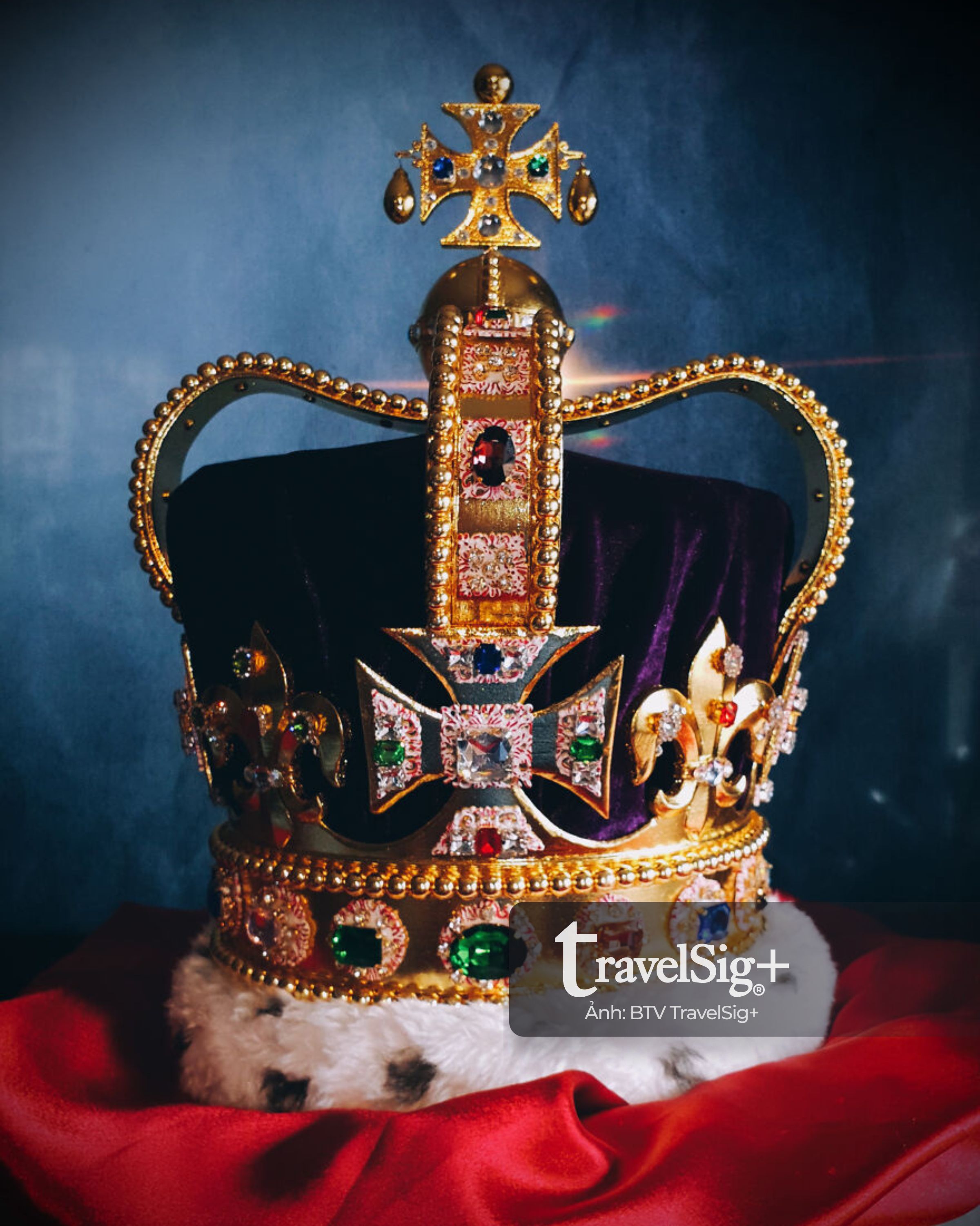 Hai vương miện của Hoàng gia Anh – khi quyền lực được đội lên bằng vàng và ánh sáng