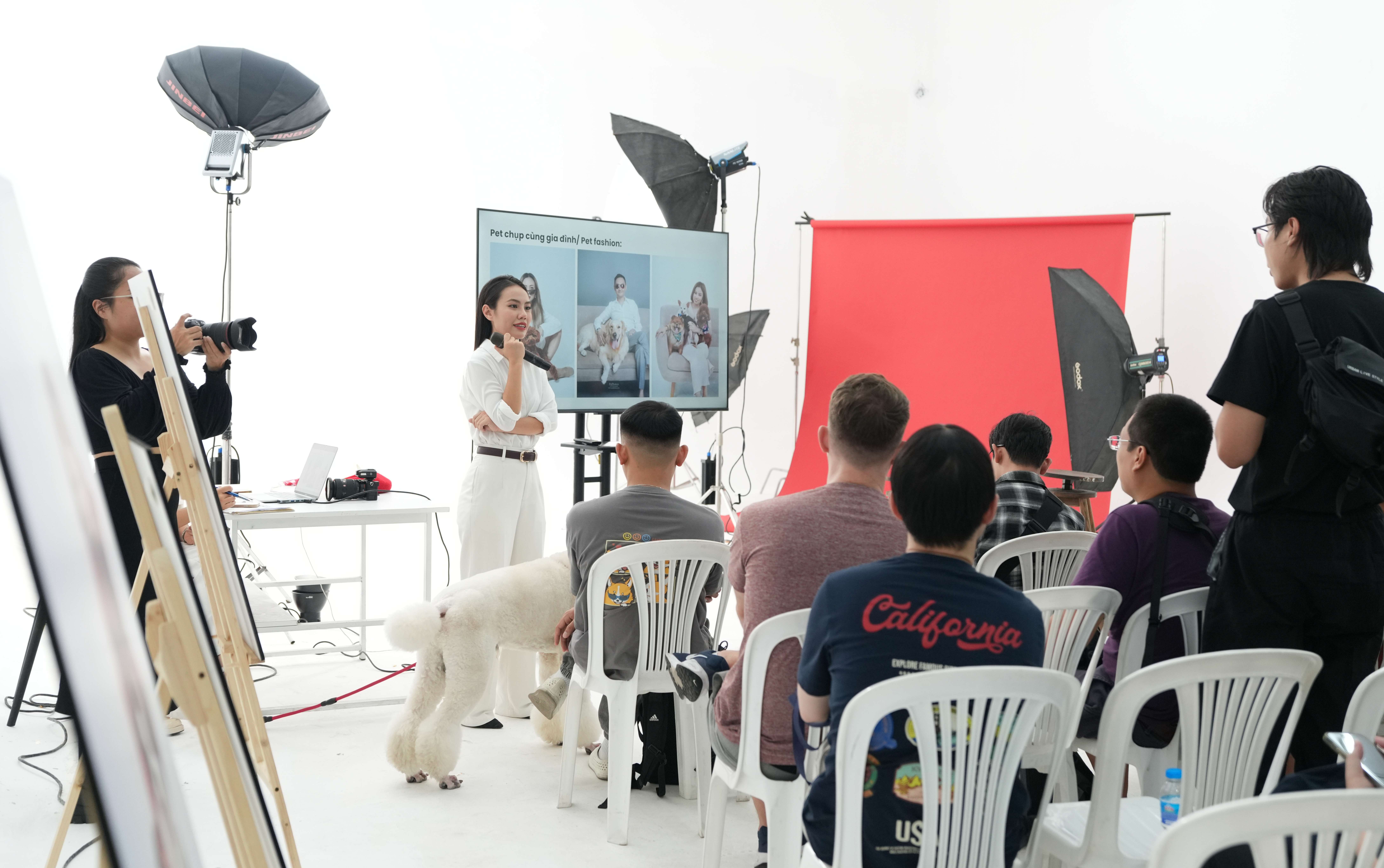 Hấp dẫn workshop chụp ảnh thú cưng tại Sài Gòn