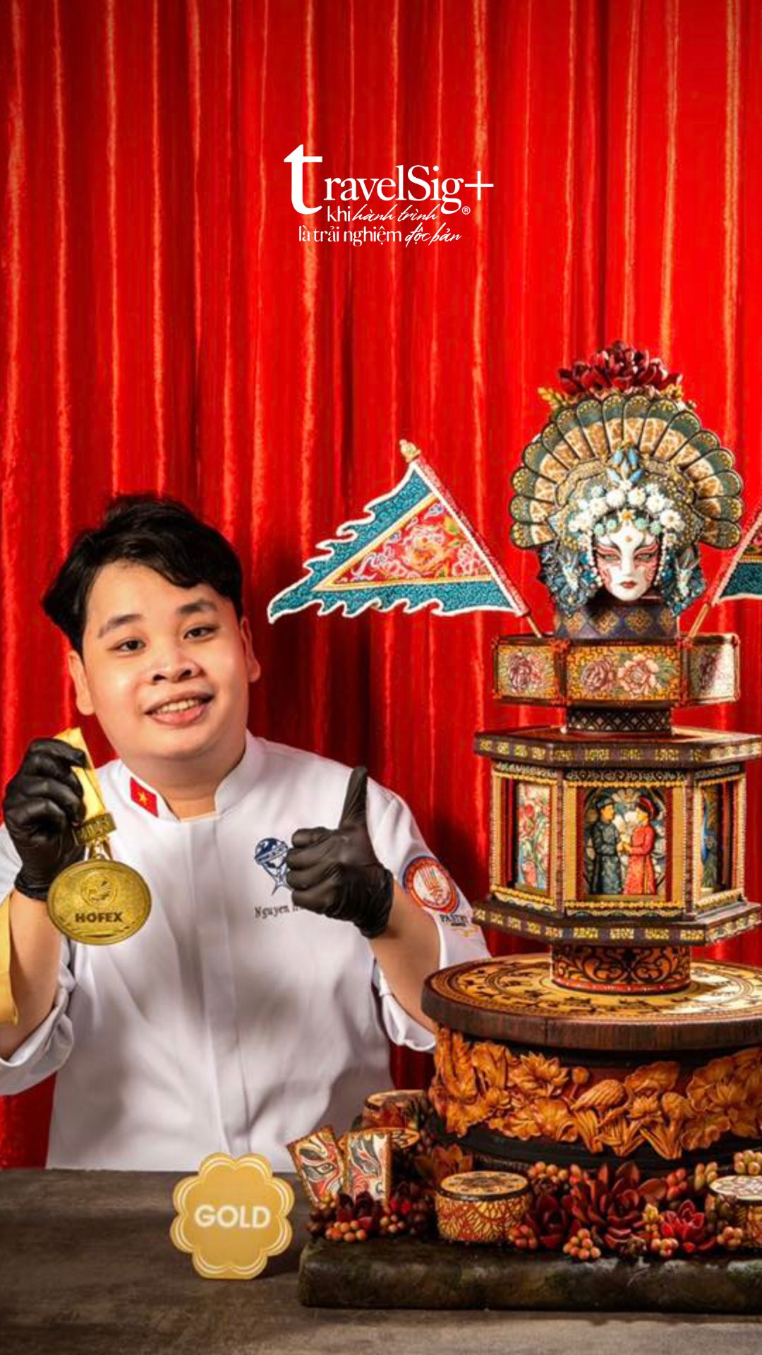 “Hỷ sự Hát Bội” – Khi bánh cưới Việt tỏa sáng tại đấu trường ẩm thực quốc tế