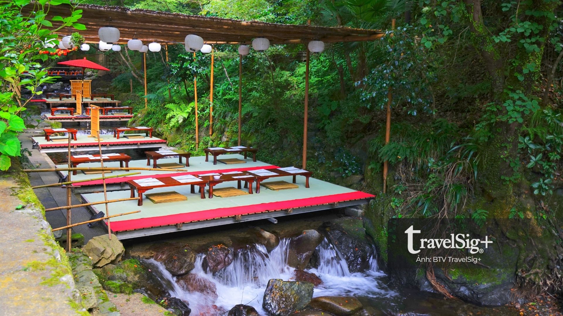 Kawadoko - Trải nghiệm mùa hè mát lành bên dòng suối ở Kyoto, Nhật Bản