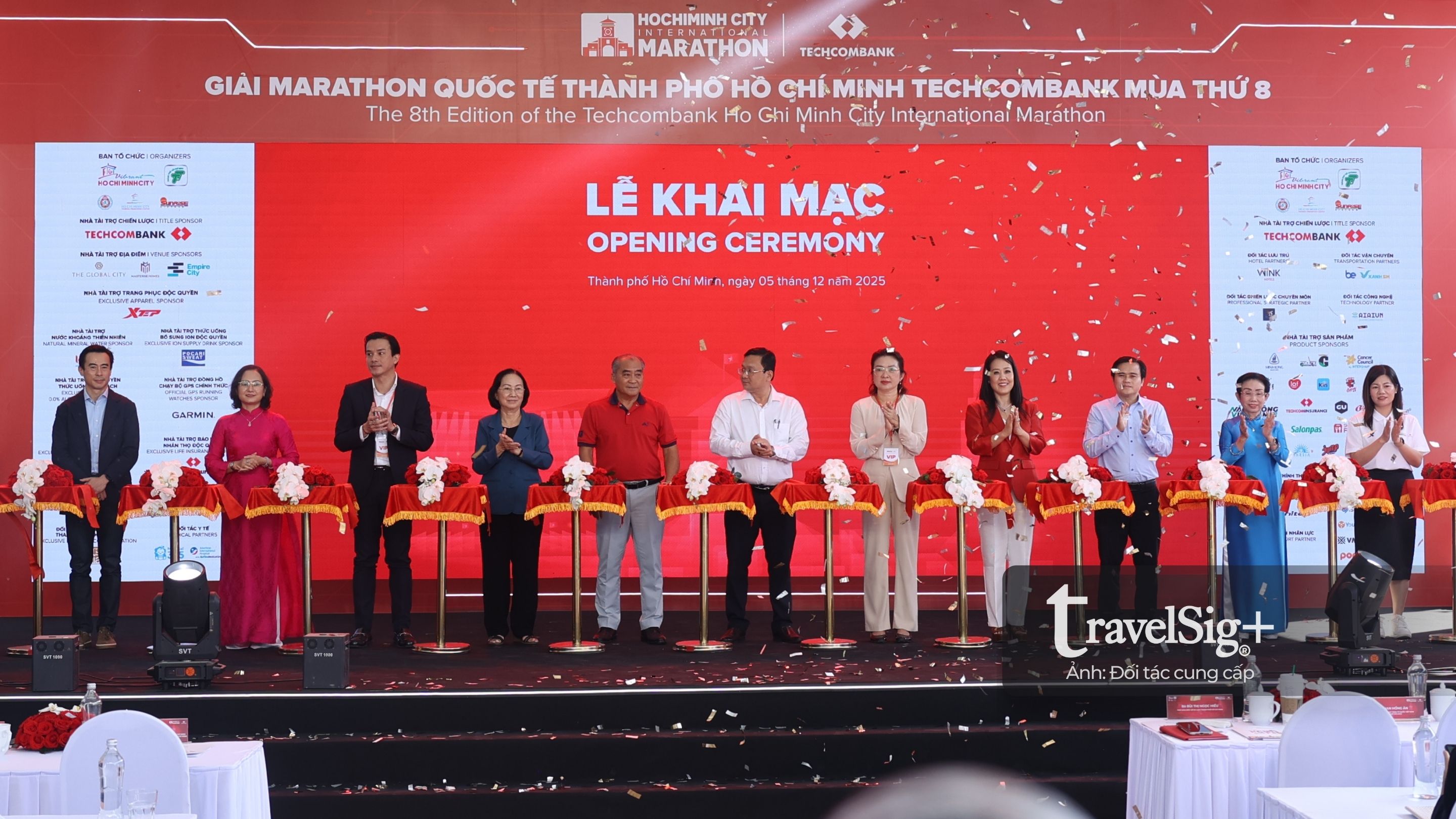 Khai mạc Giải Marathon Quốc tế Thành phố Hồ Chí Minh Techcombank Mùa thứ 8