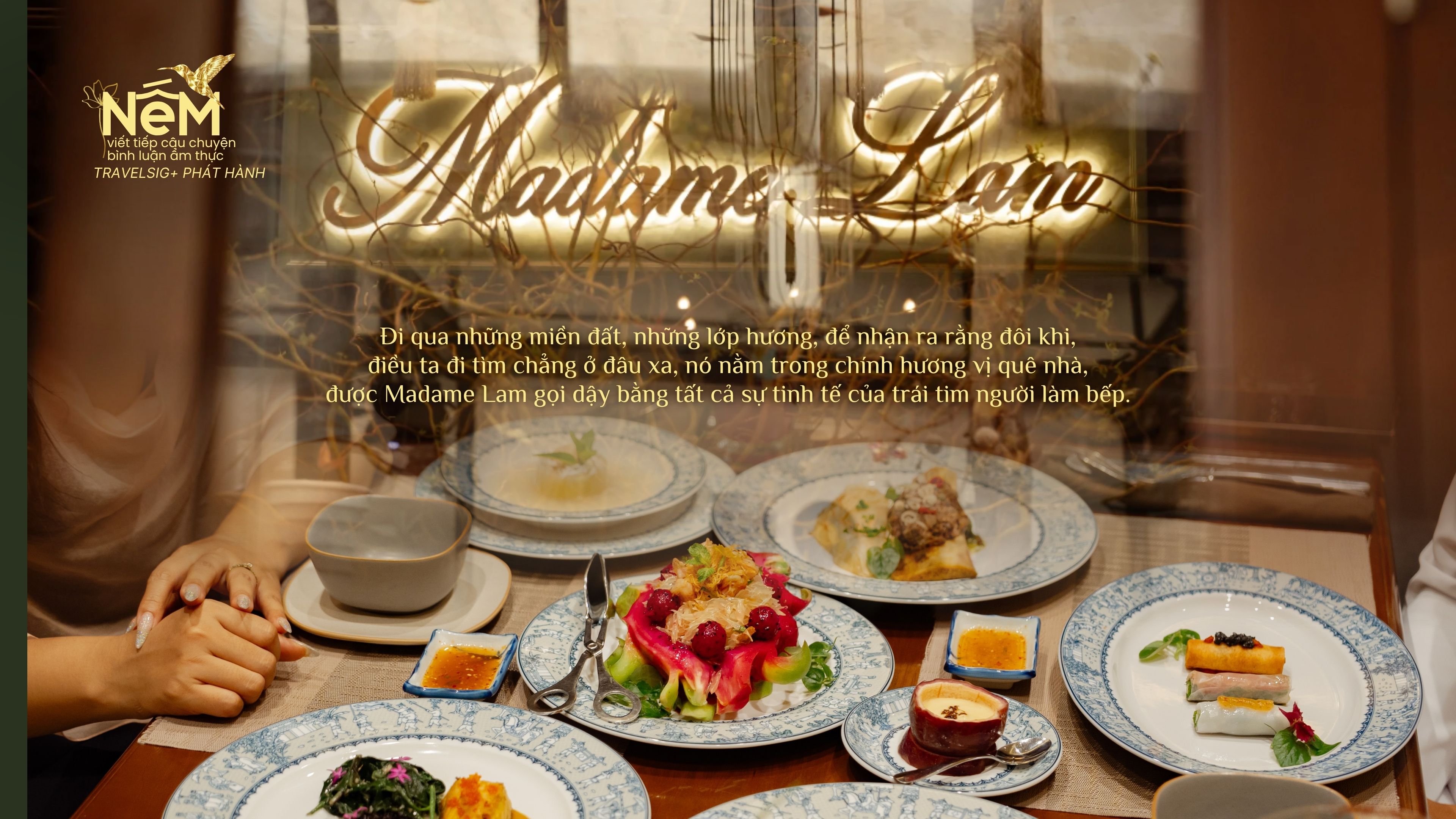 Khi quê hương khẽ trở mình trong một bữa ăn của Madame Lam