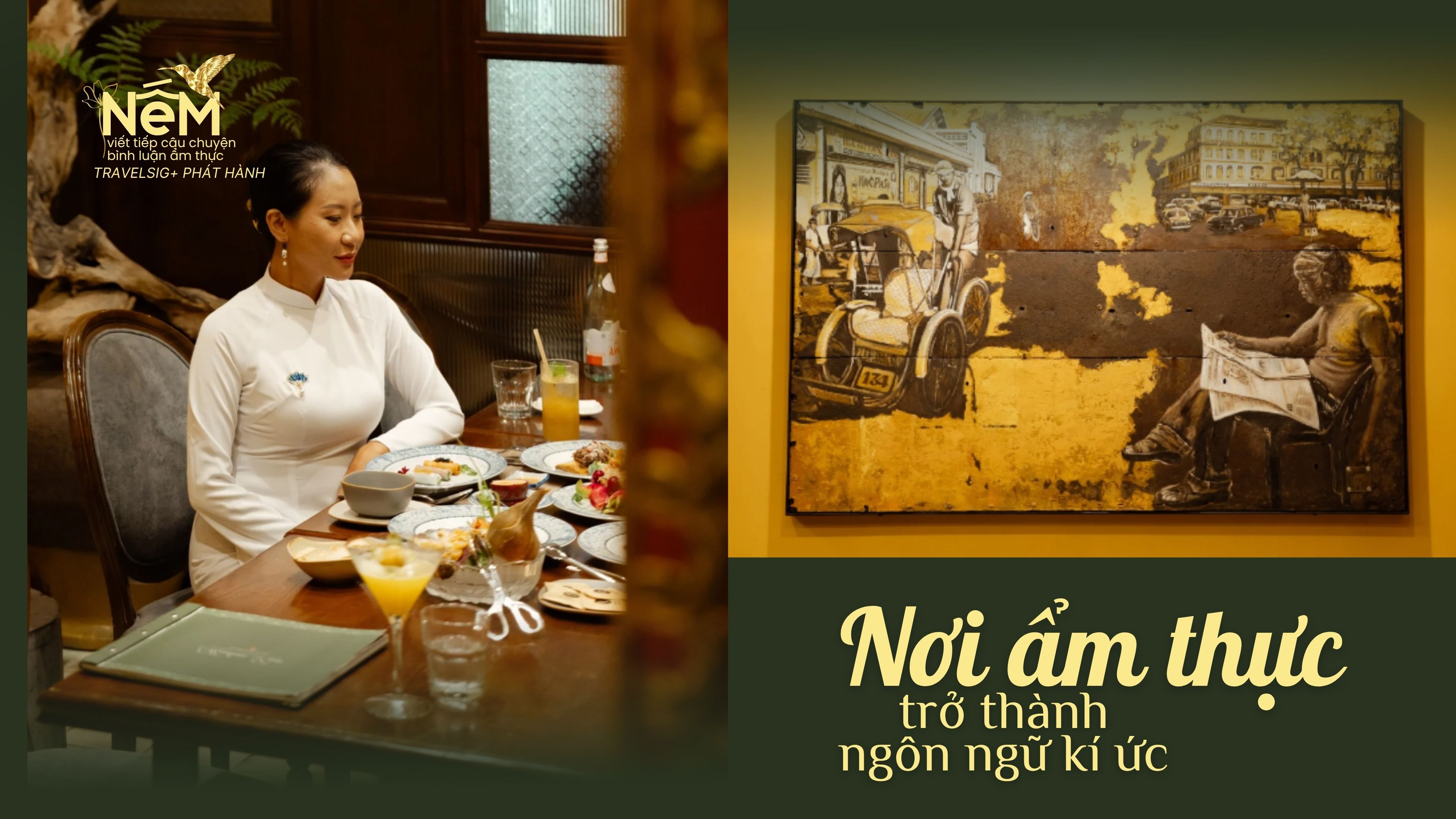 Khi quê hương khẽ trở mình trong một bữa ăn của Madame Lam