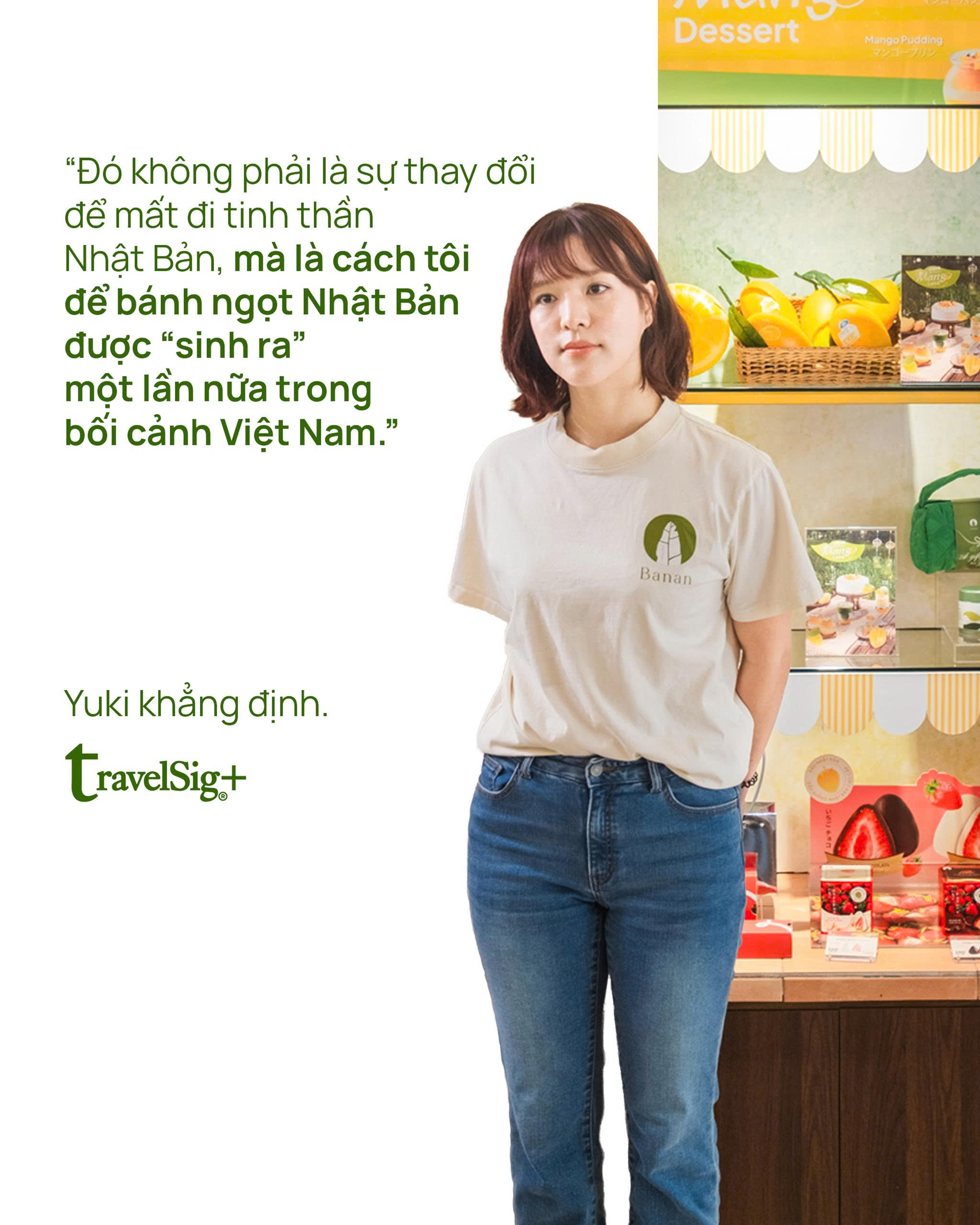 Khi xoài cát hoà nhịp cùng triết lý bánh ngọt Nhật Bản