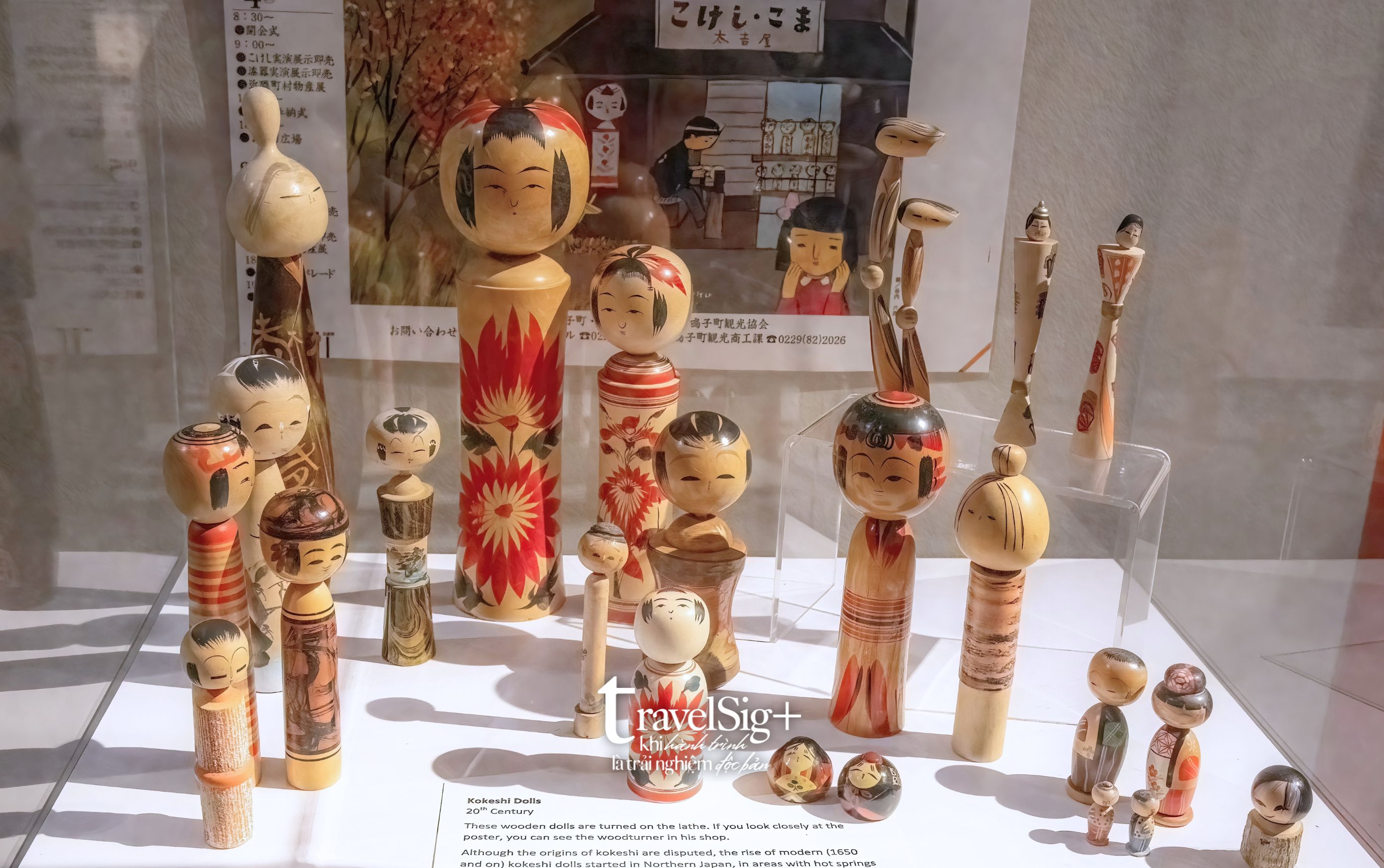 Kokeshi, búp bê gỗ truyền thống Tohoku và những giá trị tâm linh đặc sắc trong văn hóa Nhật Bản