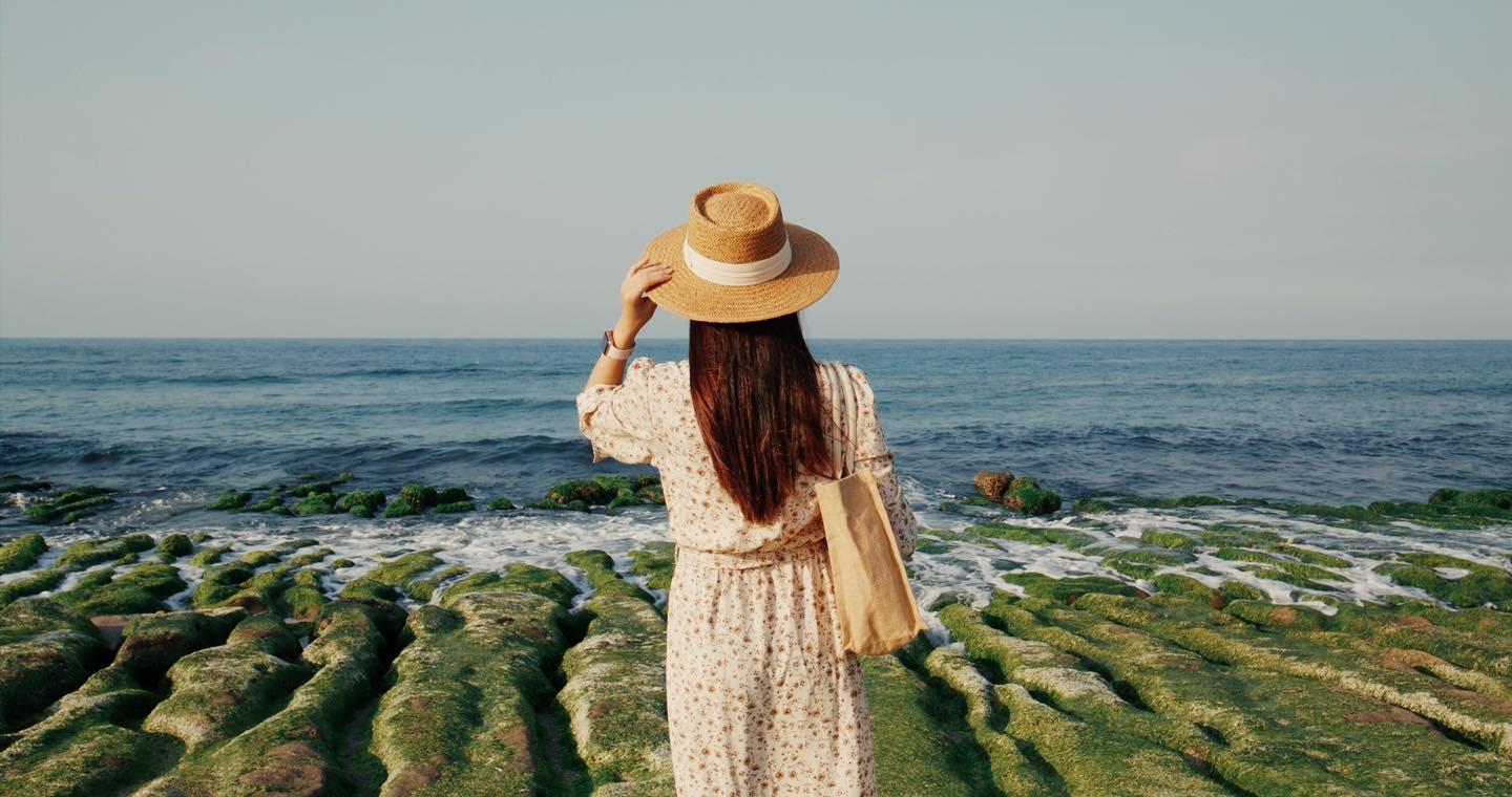 Laomei Green Reef, những rạn đá rêu xanh ẩn mình tại miền bắc Đài Loan