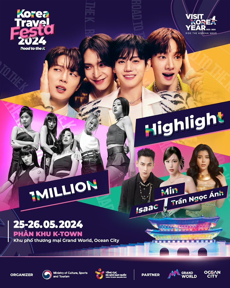 Lễ hội du lịch Hàn Quốc (Korea Travel Festa 2024), khám phá văn hóa Hàn Quốc ngay tại Việt Nam