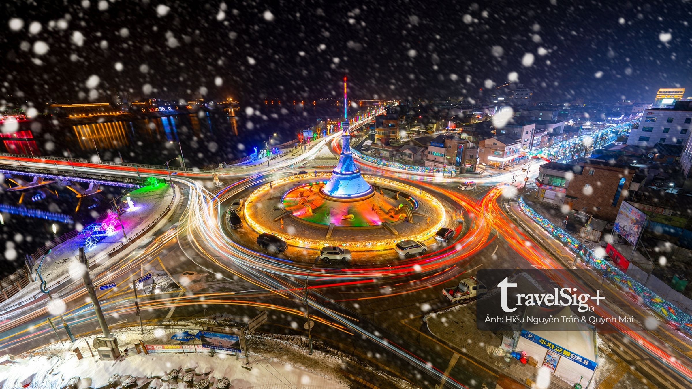 Lễ hội Hwacheon Sancheoneo sống động trên sông băng