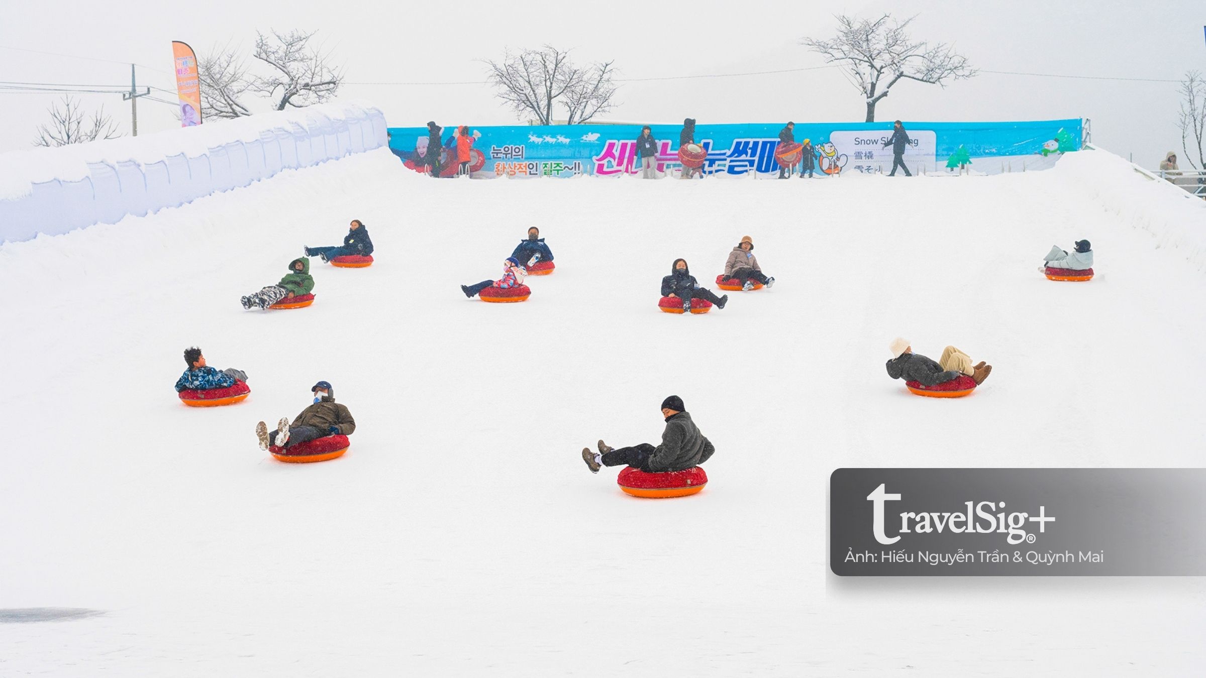 Lễ hội Hwacheon Sancheoneo sống động trên sông băng