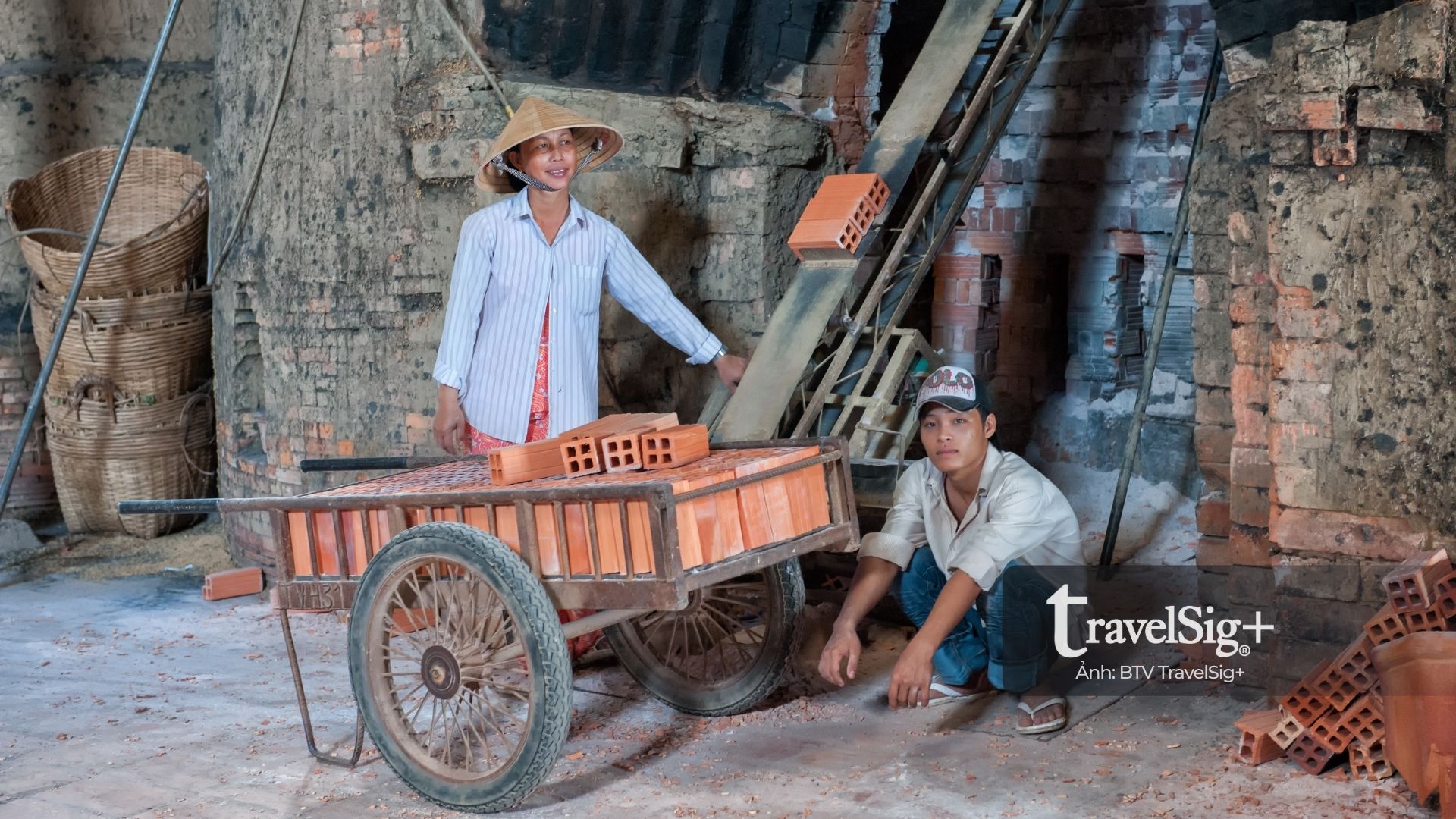 Lò gạch Măng Thít - Dấu ấn rực rỡ bên dòng Cổ Chiên