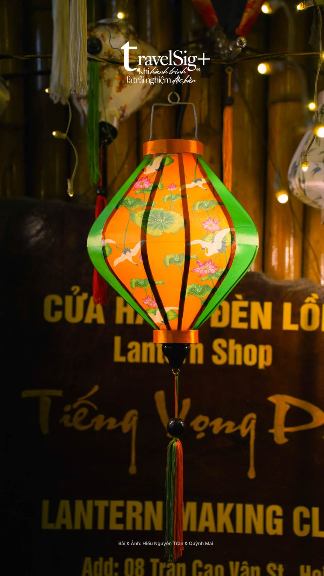 Lớp học làm lồng đèn: Giữ linh hồn phố cổ Hội An trường tồn và toả sáng