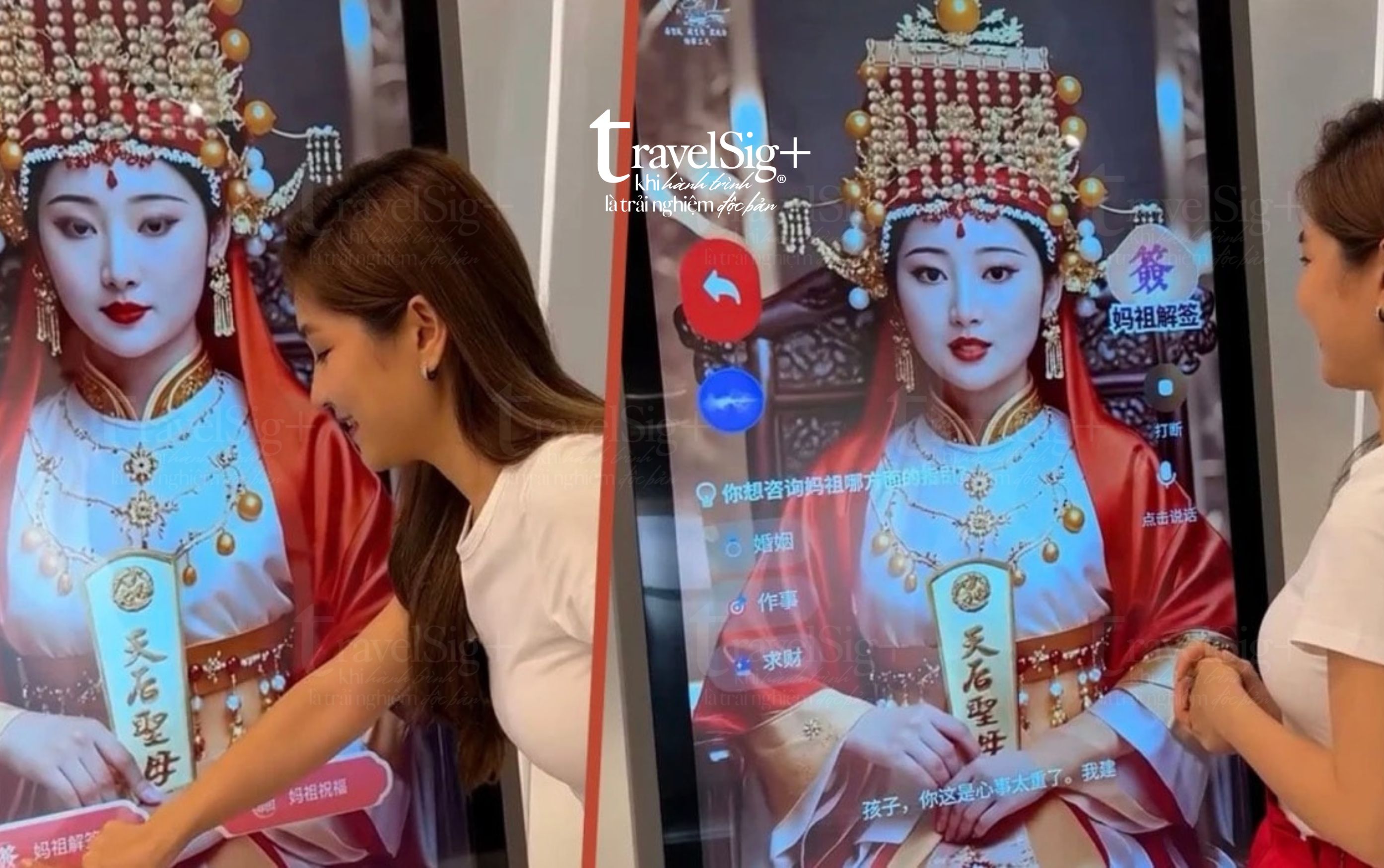 Malaysia ra mắt Thiên Hậu Thánh Mẫu AI tương tác với du khách
