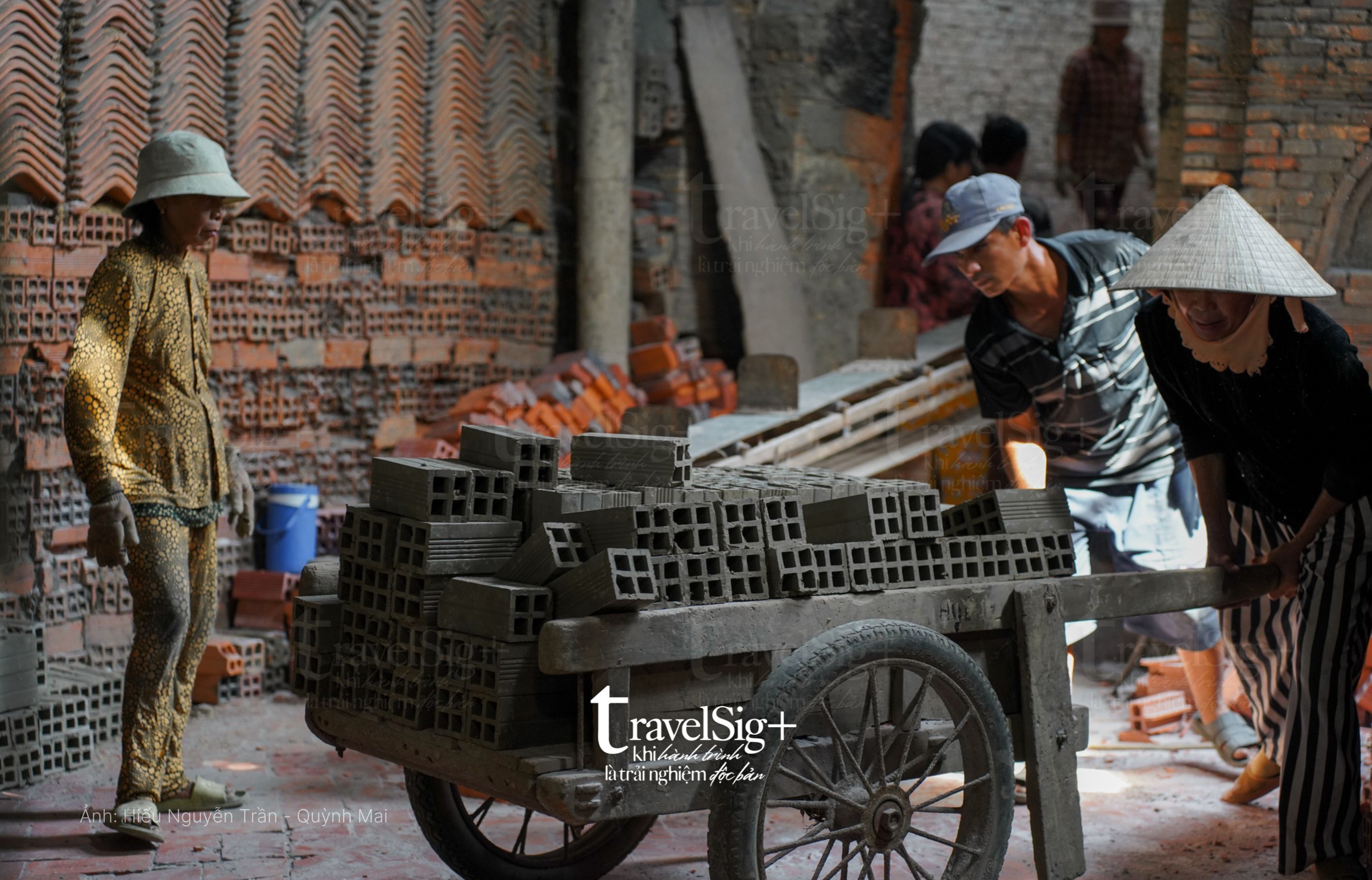 Mang Thít, làng gạch miền Tây bên bờ sông Cổ Chiên