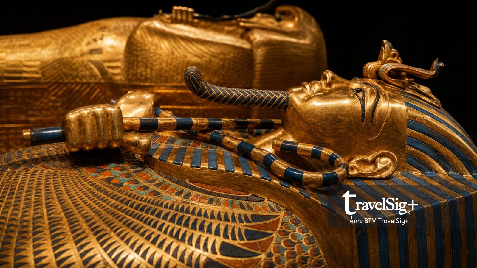 Mặt nạ Tutankhamun - Ánh vàng bất tử của Ai Cập cổ đại