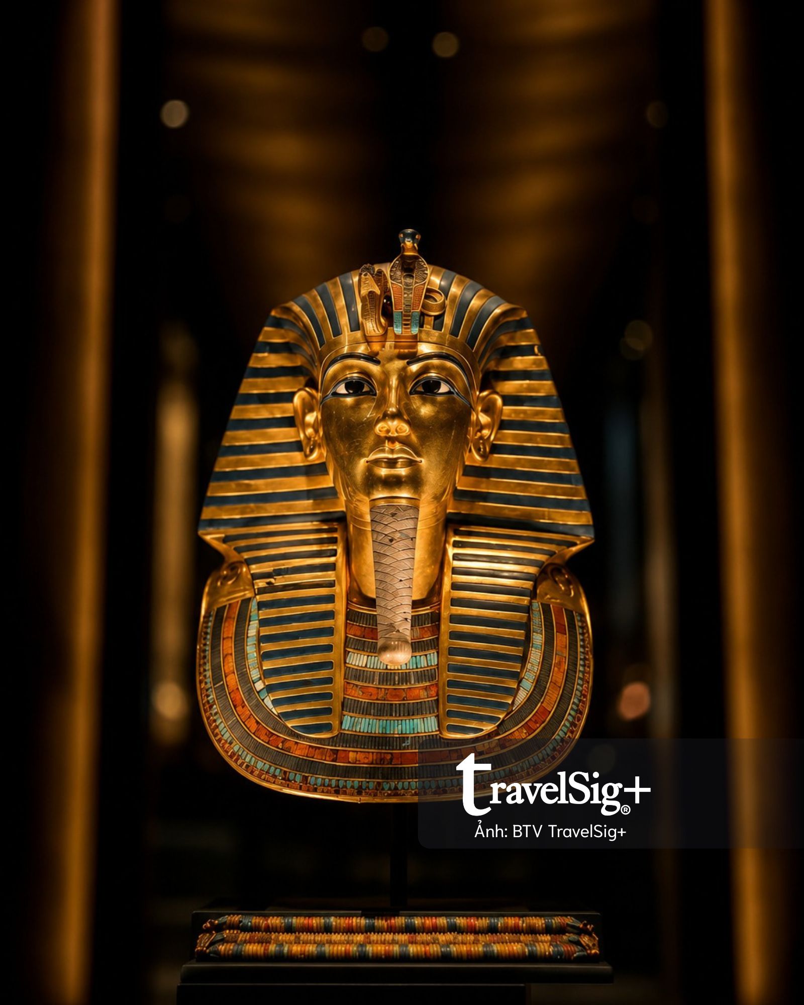 Mặt nạ Tutankhamun - Ánh vàng bất tử của Ai Cập cổ đại