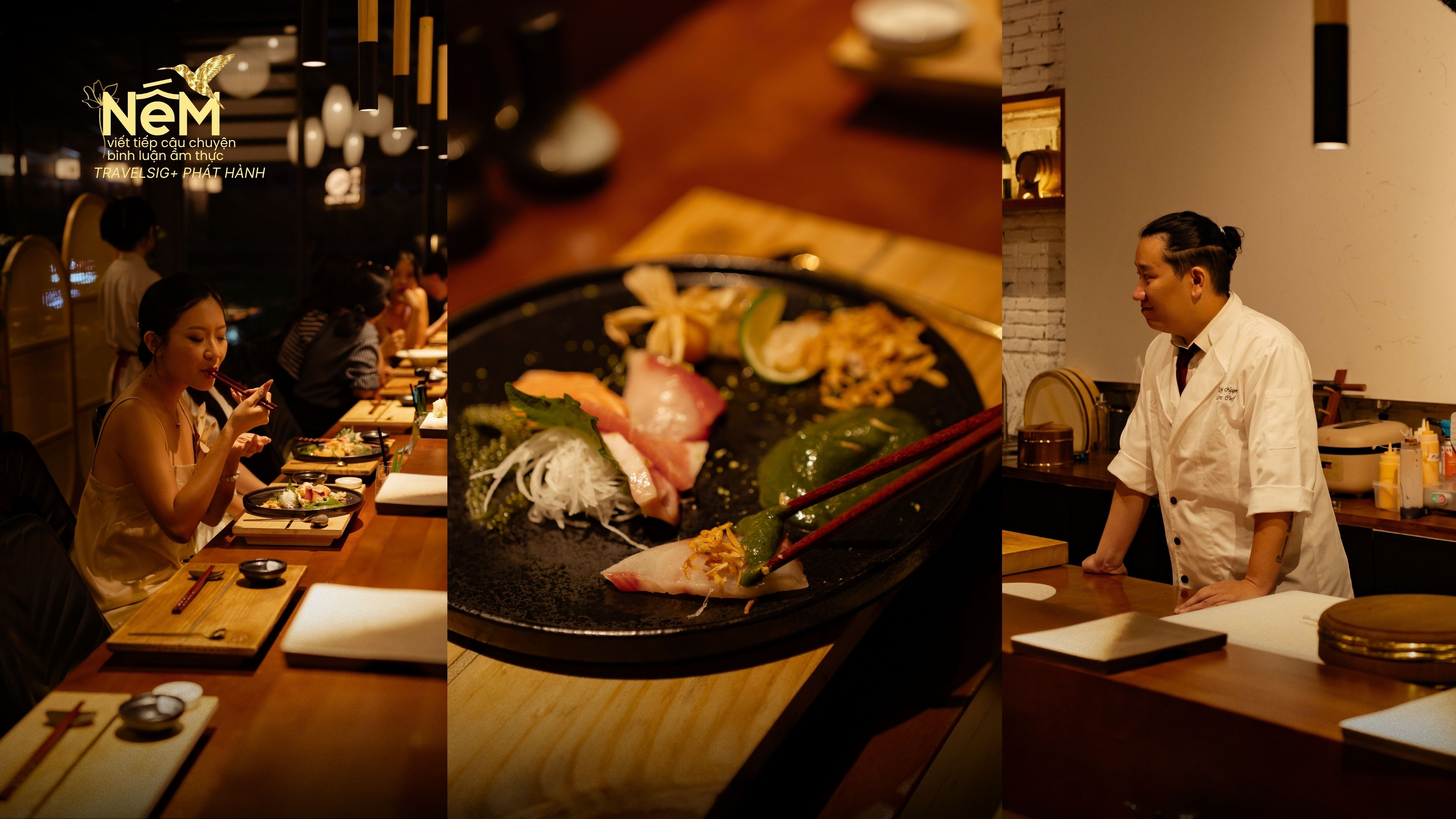Một bữa ăn, ba nền văn hoá và nghệ thuật dung hòa của Uchi Sushi