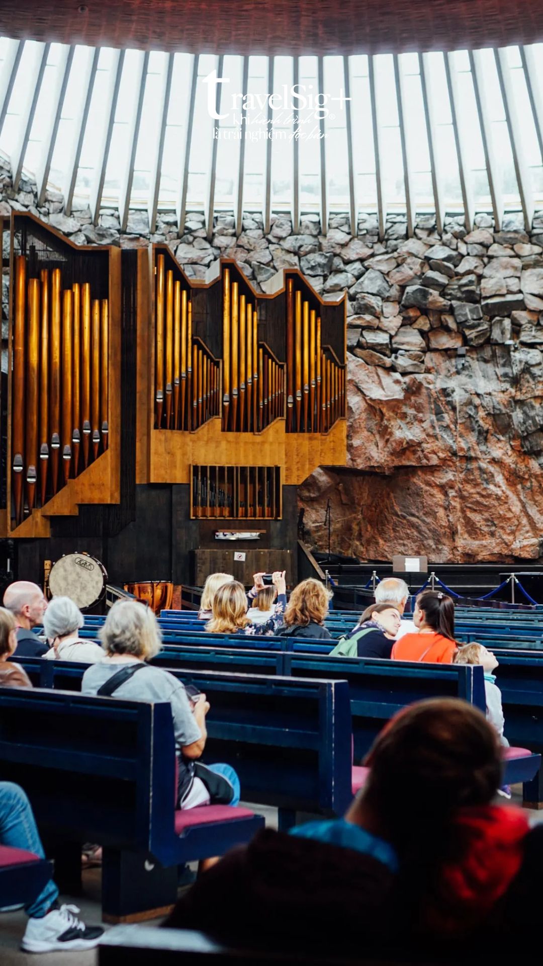 Nhà thờ Temppeliaukio - Kiệt tác đá granite giữa lòng Helsinki