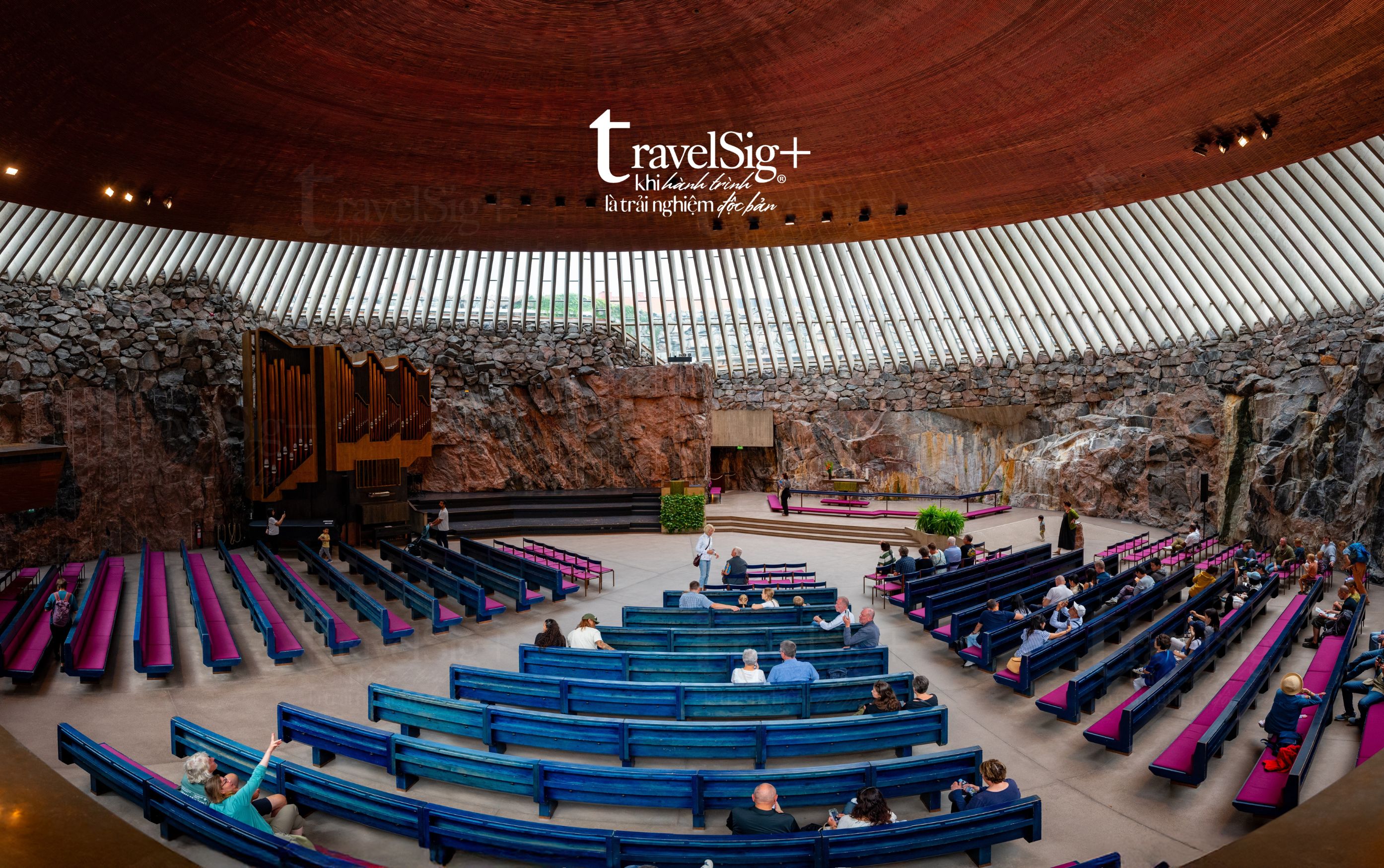 Nhà thờ Temppeliaukio - Kiệt tác đá granite giữa lòng Helsinki