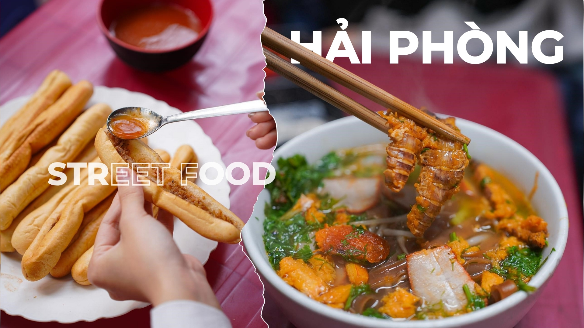 Những món ẩm thực đường phố làm nên tên tuổi của food tour Hải Phòng