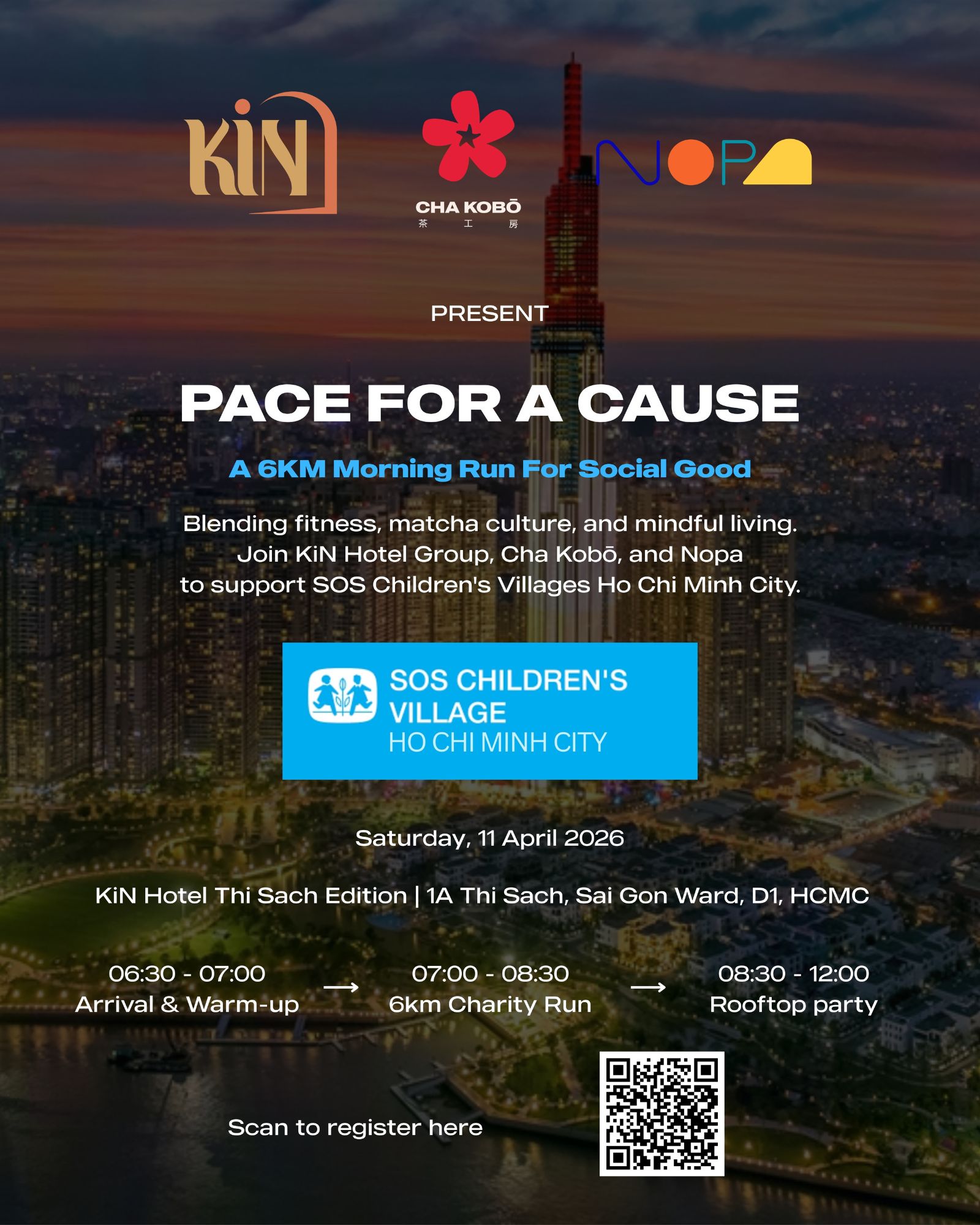 Pace for a Cause: A 6km Morning Charity Run Blends Fitness, Matcha Culture and Social Good