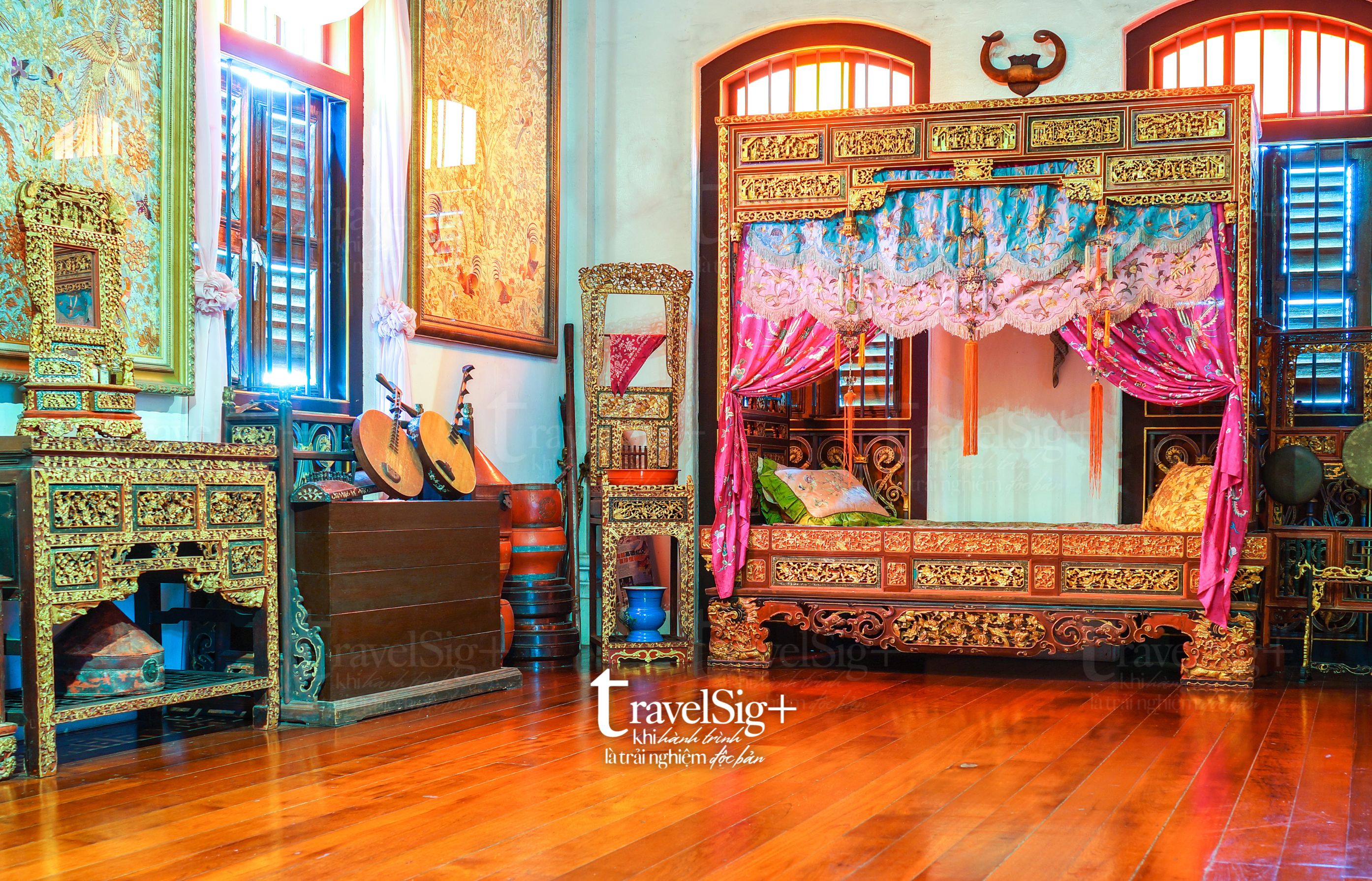 Say đắm trước vẻ đẹp rực rỡ ở ngôi biệt thự cổ Pinang Peranakan