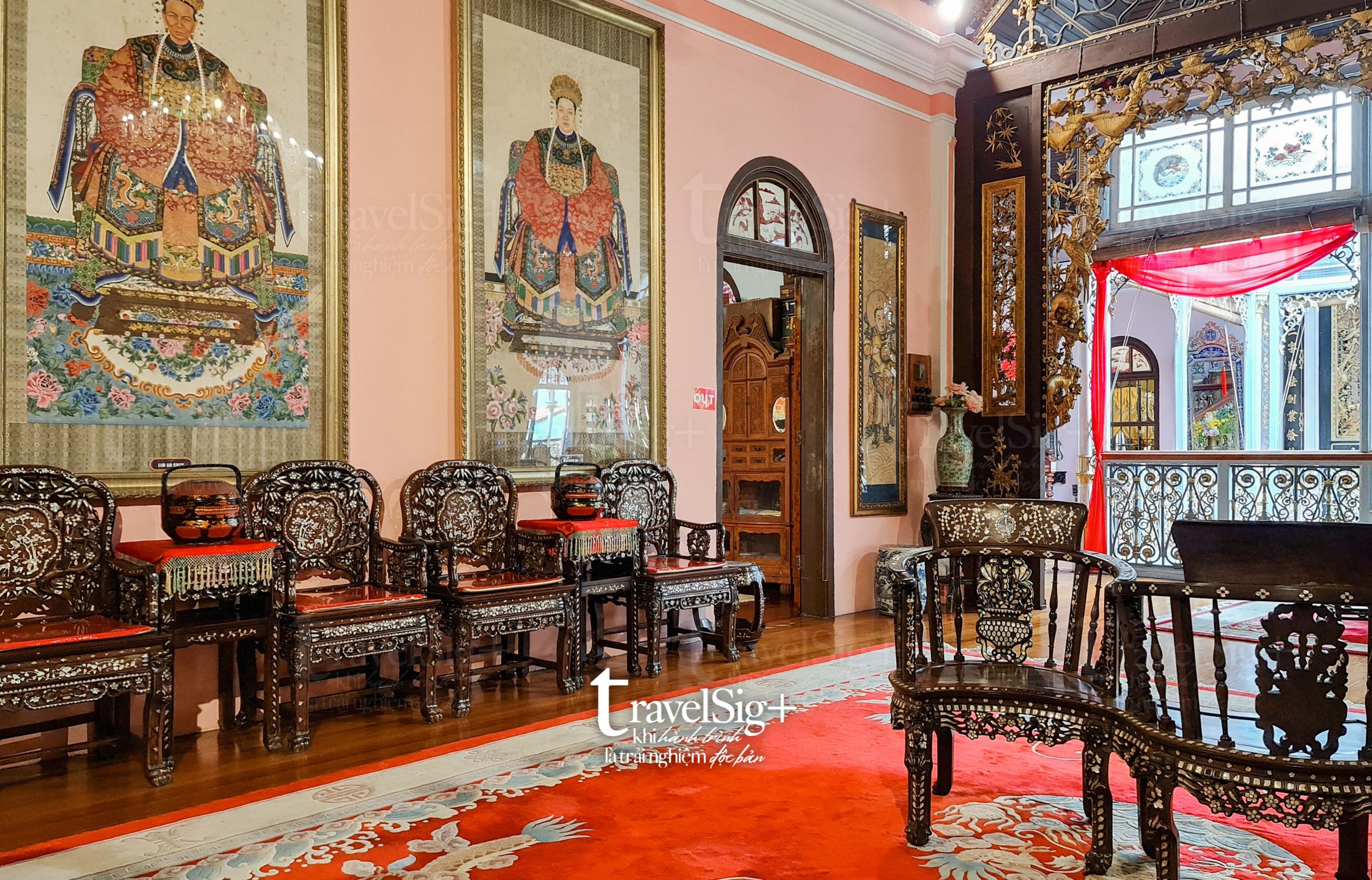 Say đắm trước vẻ đẹp rực rỡ ở ngôi biệt thự cổ Pinang Peranakan
