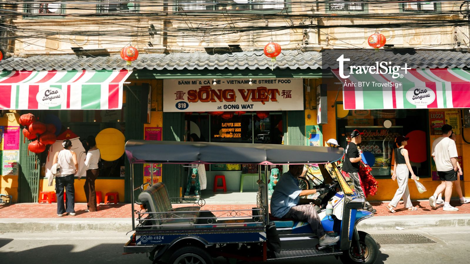 Song Wat - Khu phố được vẽ lại giữa lòng Bangkok