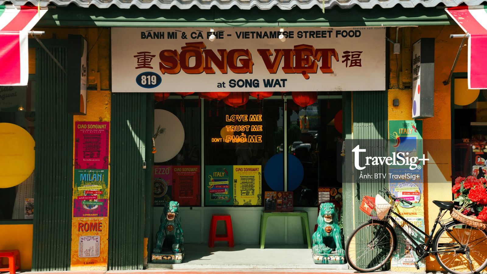 Song Wat - Khu phố được vẽ lại giữa lòng Bangkok
