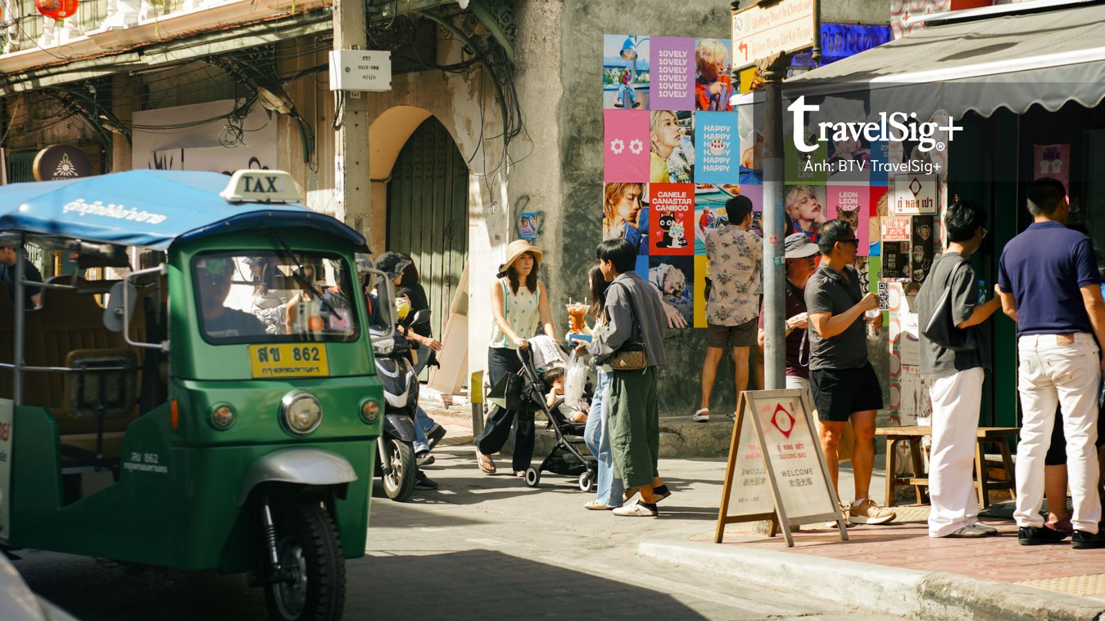 Song Wat - Khu phố được vẽ lại giữa lòng Bangkok
