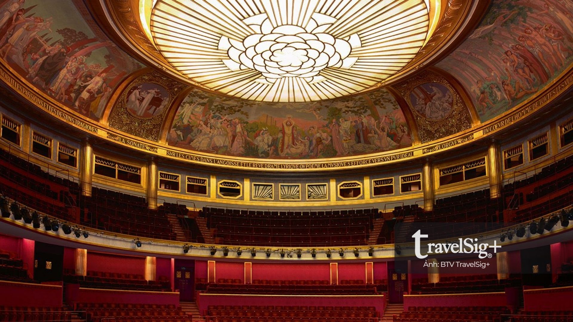 Thánh đường nghệ thuật Théâtre des Champs-Élysées giữa lòng Paris
