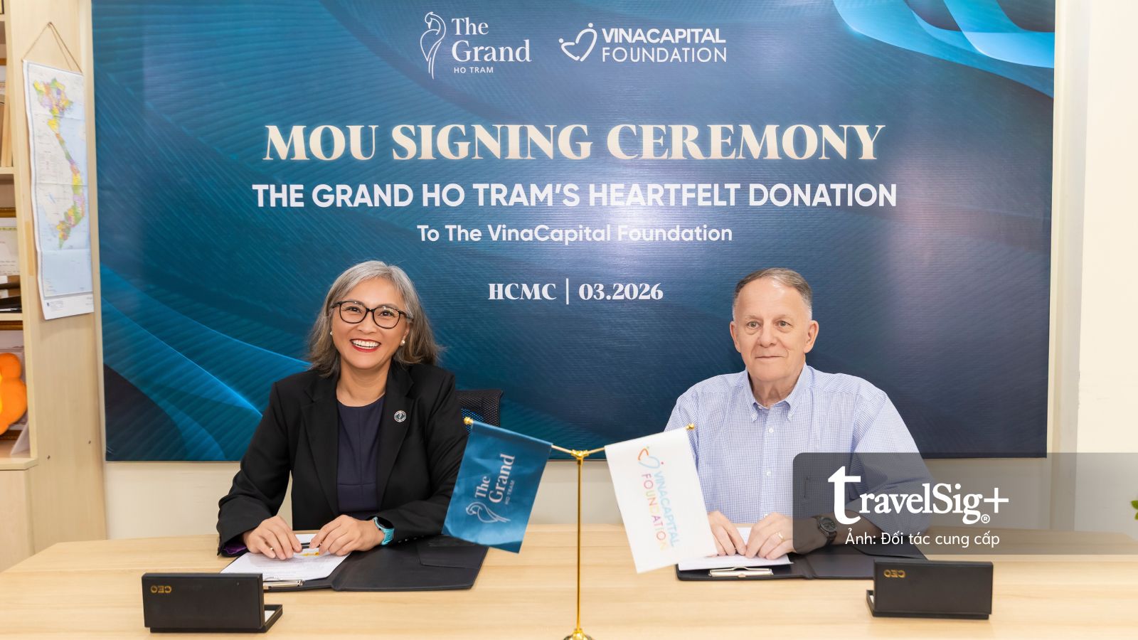 The Grand Ho Tram và cú bắt tay với VinaCapital Foundation hỗ trợ y tế & nhà ở cho người dân vùng lũ