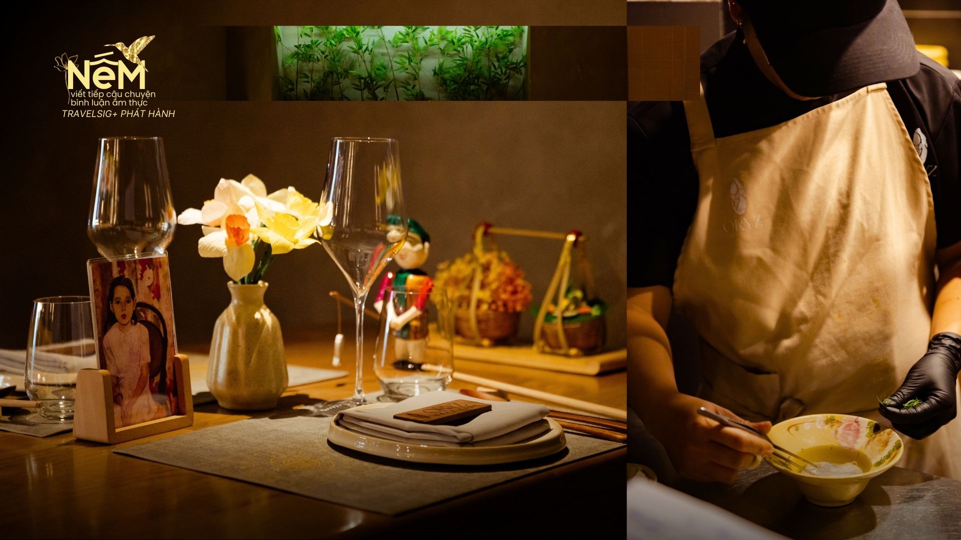 Tiếng vọng sông Hồng qua lăng kính fine dining tại Sài Gòn